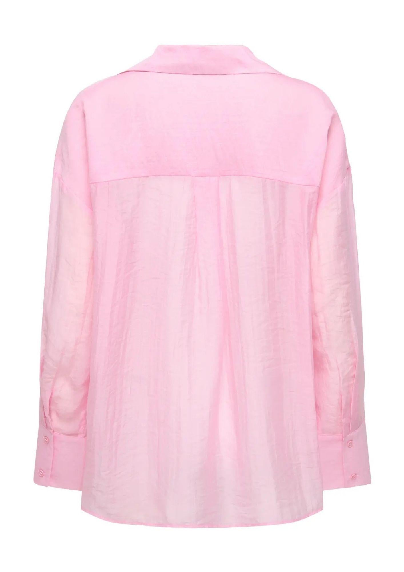 Only Camicia Donna Oregon Rosa 15369483 Roseate Spoonbill ONLY