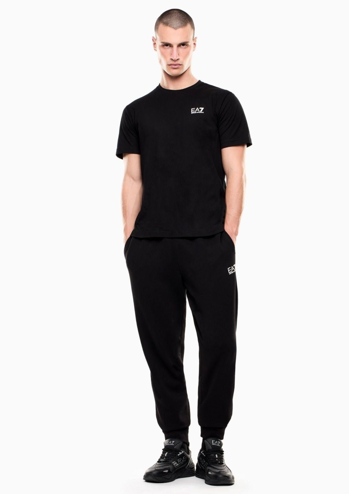EA7 Emporio Armani T-Shirt Uomo Nera 8NPT25 PJVPZ 1200 EA7 EMPORIO ARMANI