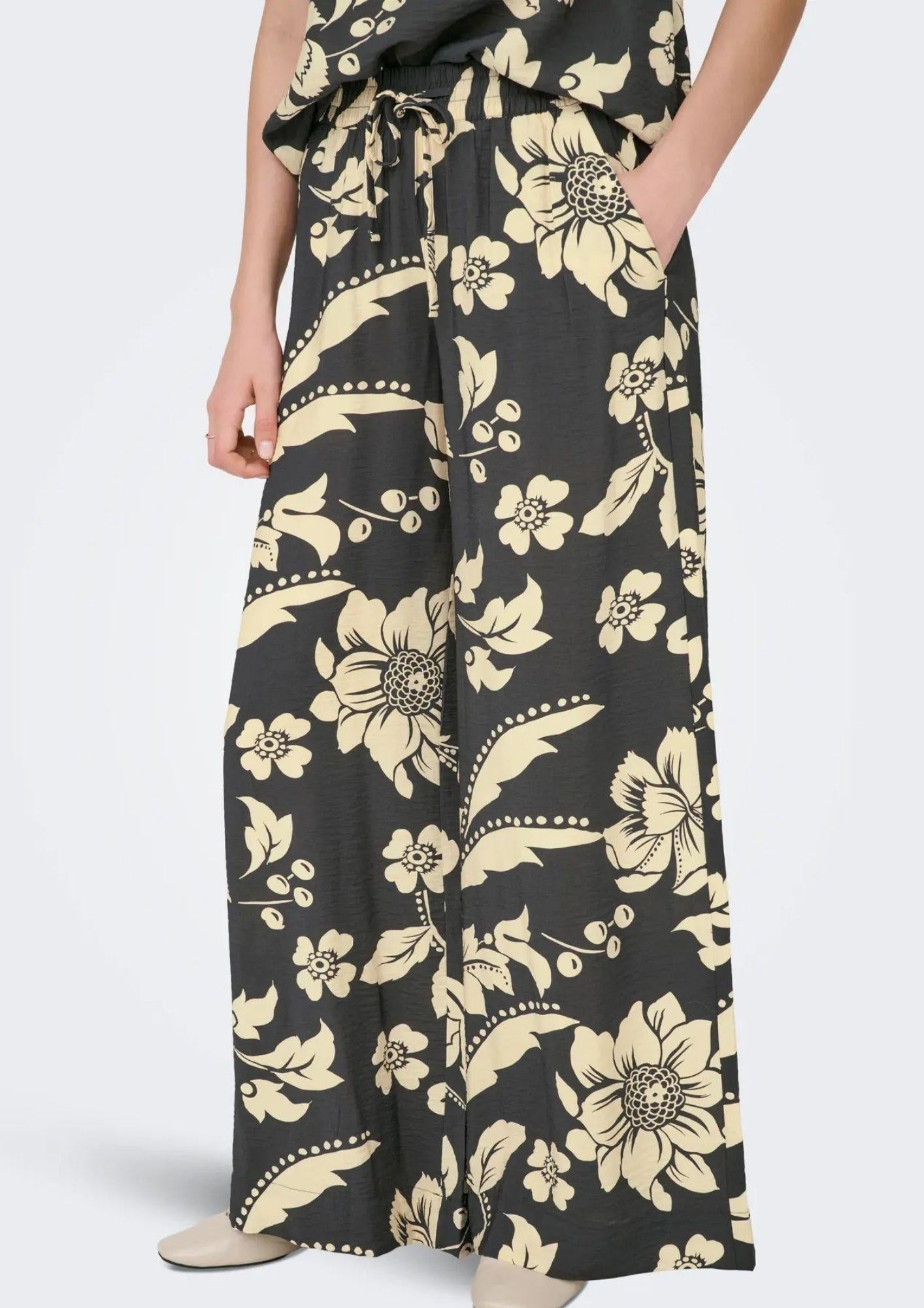 Jacqueline De Yong Pantalone Donna Trova Nero Phantom 15371203 Phantom JACQUELINE DE YONG