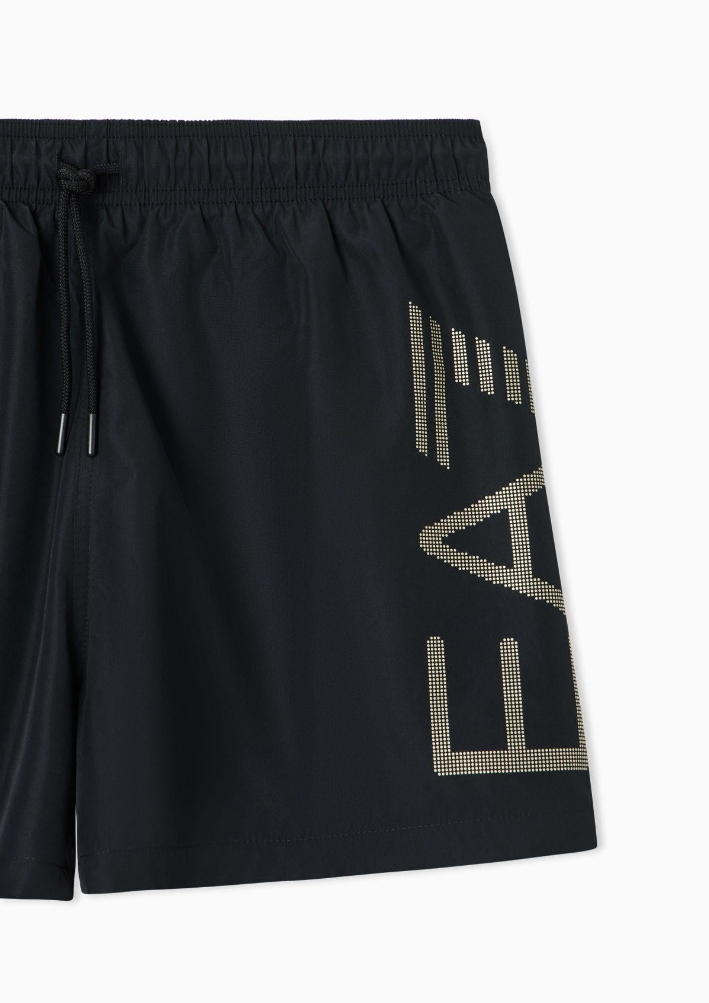 EA7 Emporio Armani Costume Uomo Nero Oro 7M002001 AF14497 MC004 EA7 EMPORIO ARMANI