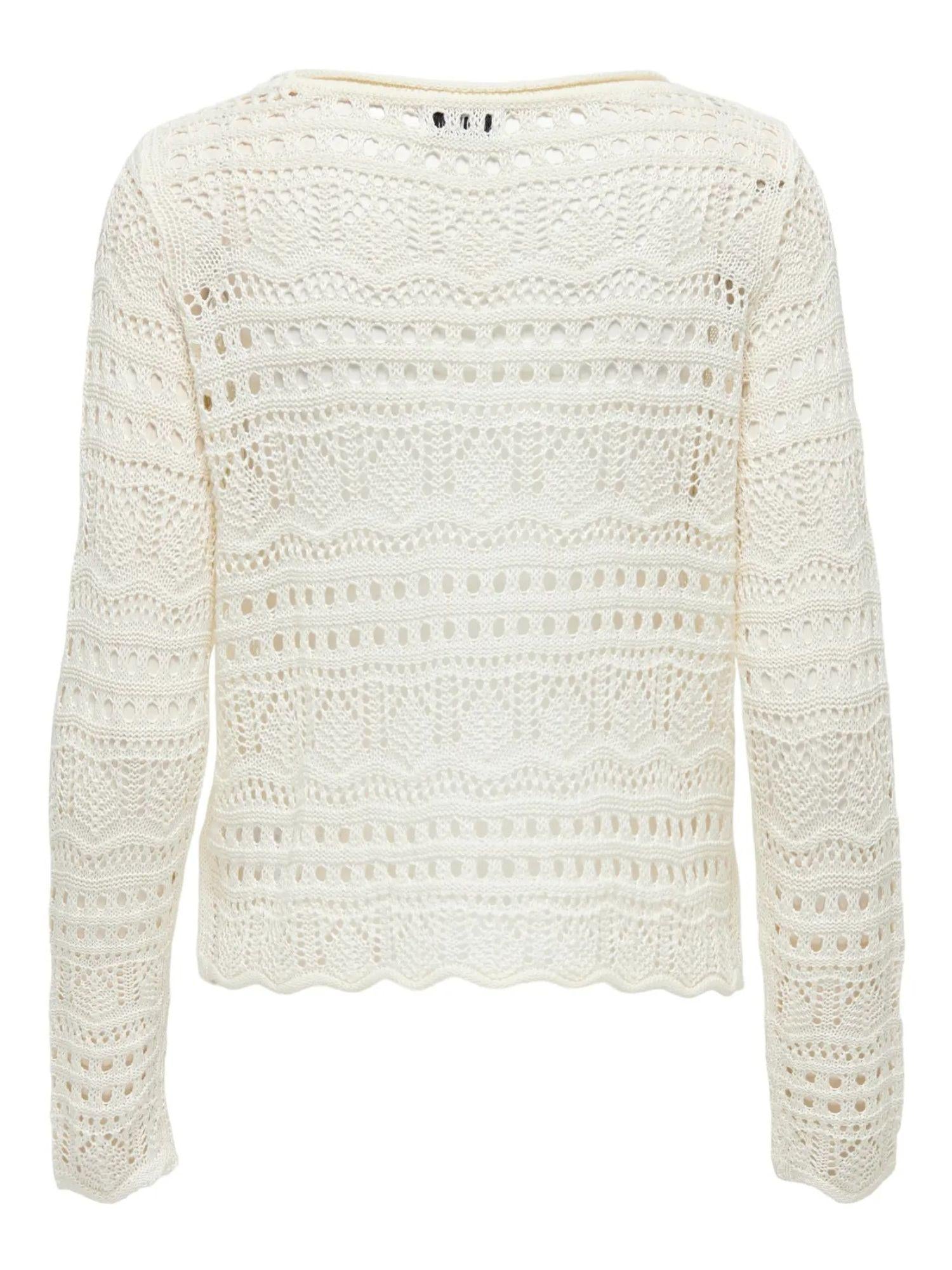 Jacqueline De Yong Maglia Donna Eggnog Jdysun 15287384 Eggnog JACQUELINE DE YONG
