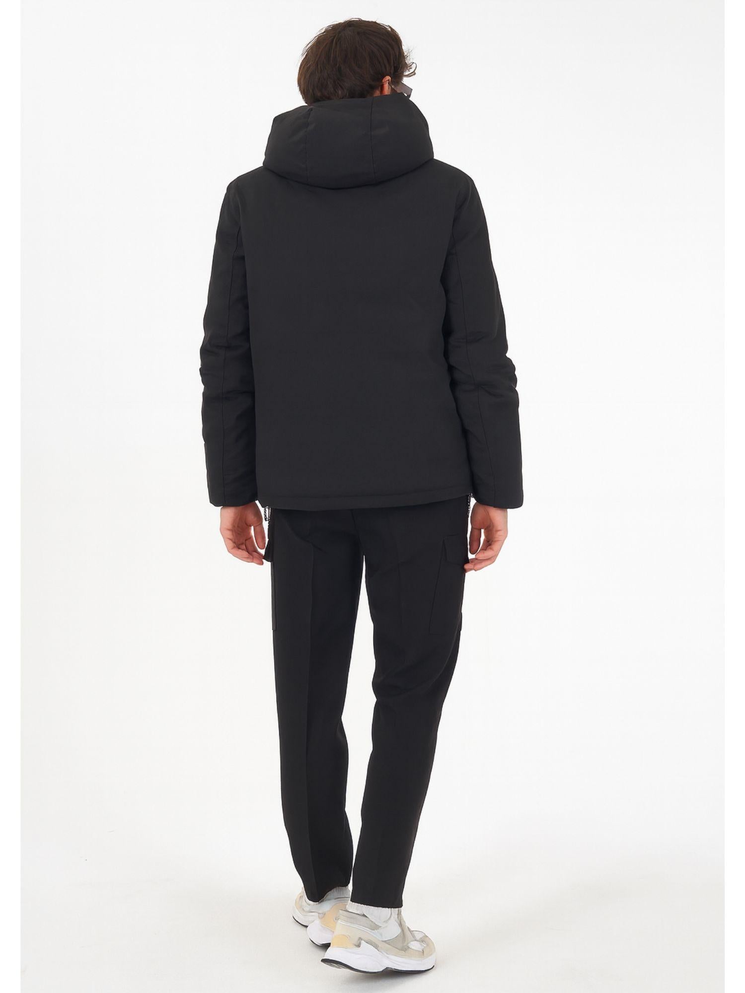 Yes Zee Giubbino Uomo reversibile Nero J824 B500 0801 YES ZEE