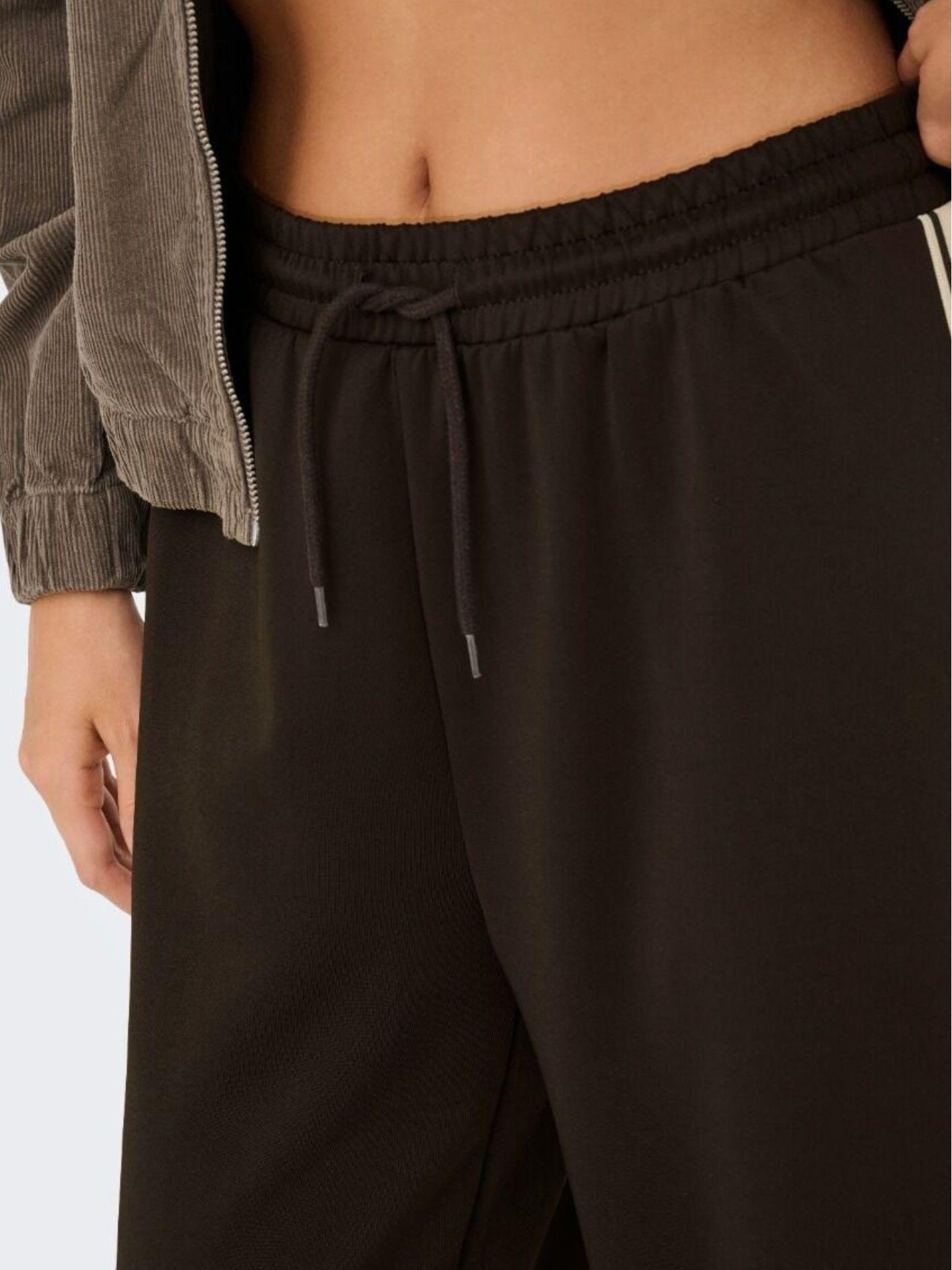 Only Pantalone Donna Asta Marrone 15356171 Chocolate Torte Black ONLY