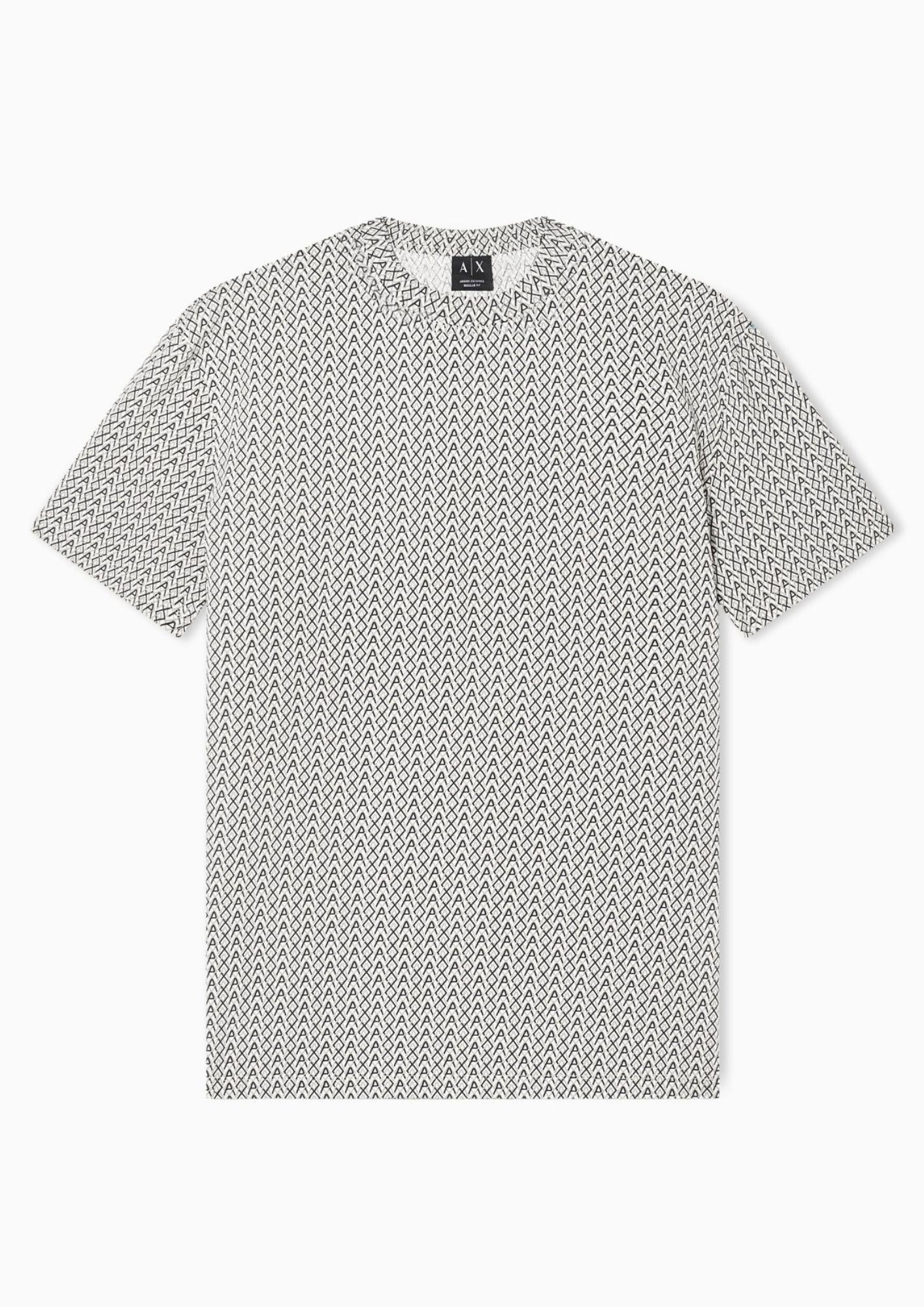 Armani Exchange T-Shirt Uomo Bianca XM001798 AF10356 F0143 ARMANI EXCHANGE