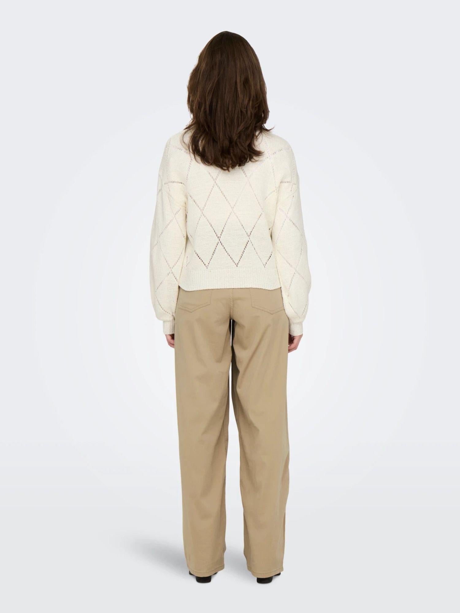 Only Maglia Donna Cloud Dancer Oversize Fit Onlgeenas 15339575 Cloud Dancer ONLY