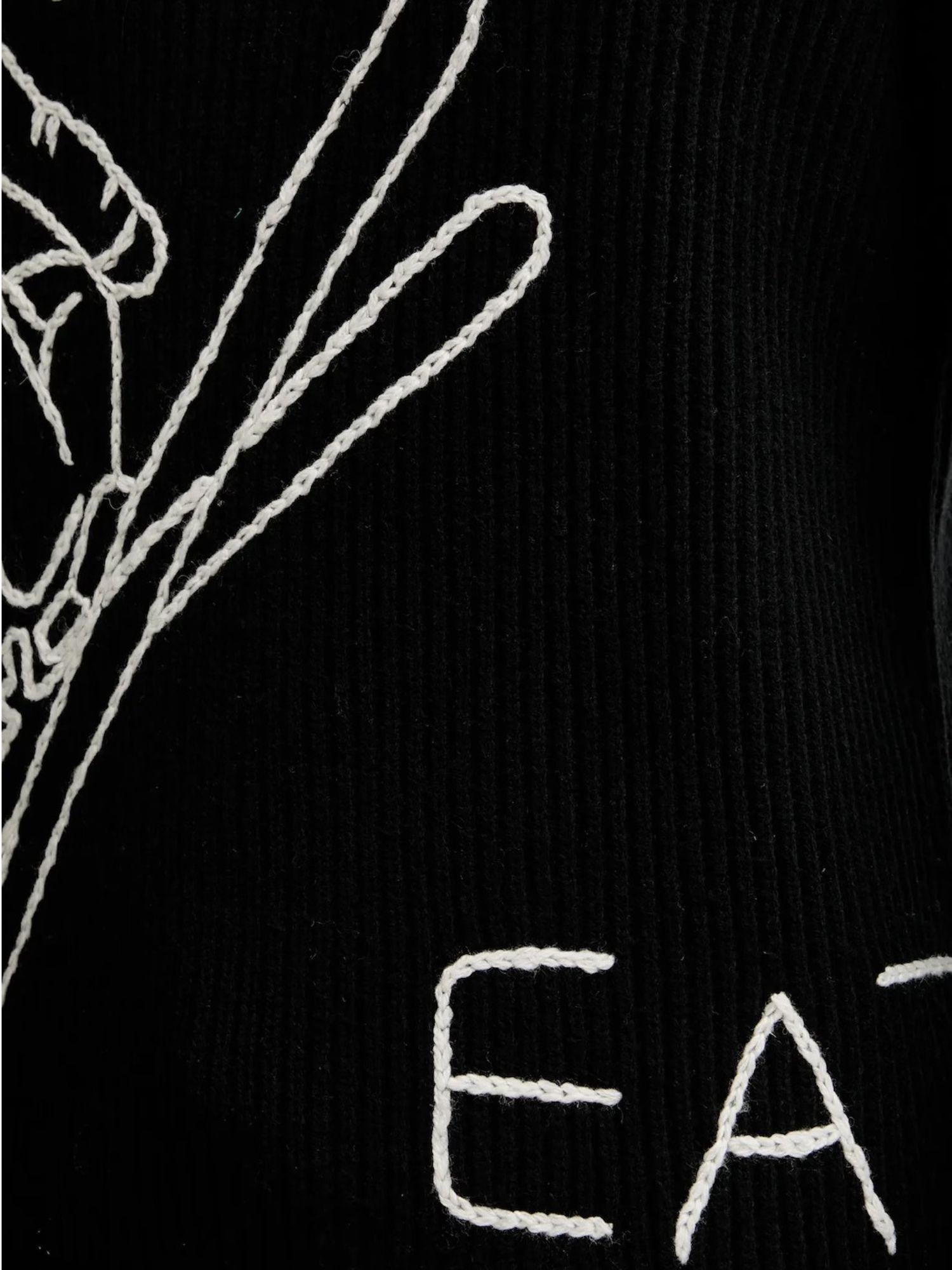 EA7 Emporio Armani Maglione Uomo Dolcevita Nero Regular Fit 7M000502 AF19328 MC262 EA7 EMPORIO ARMANI