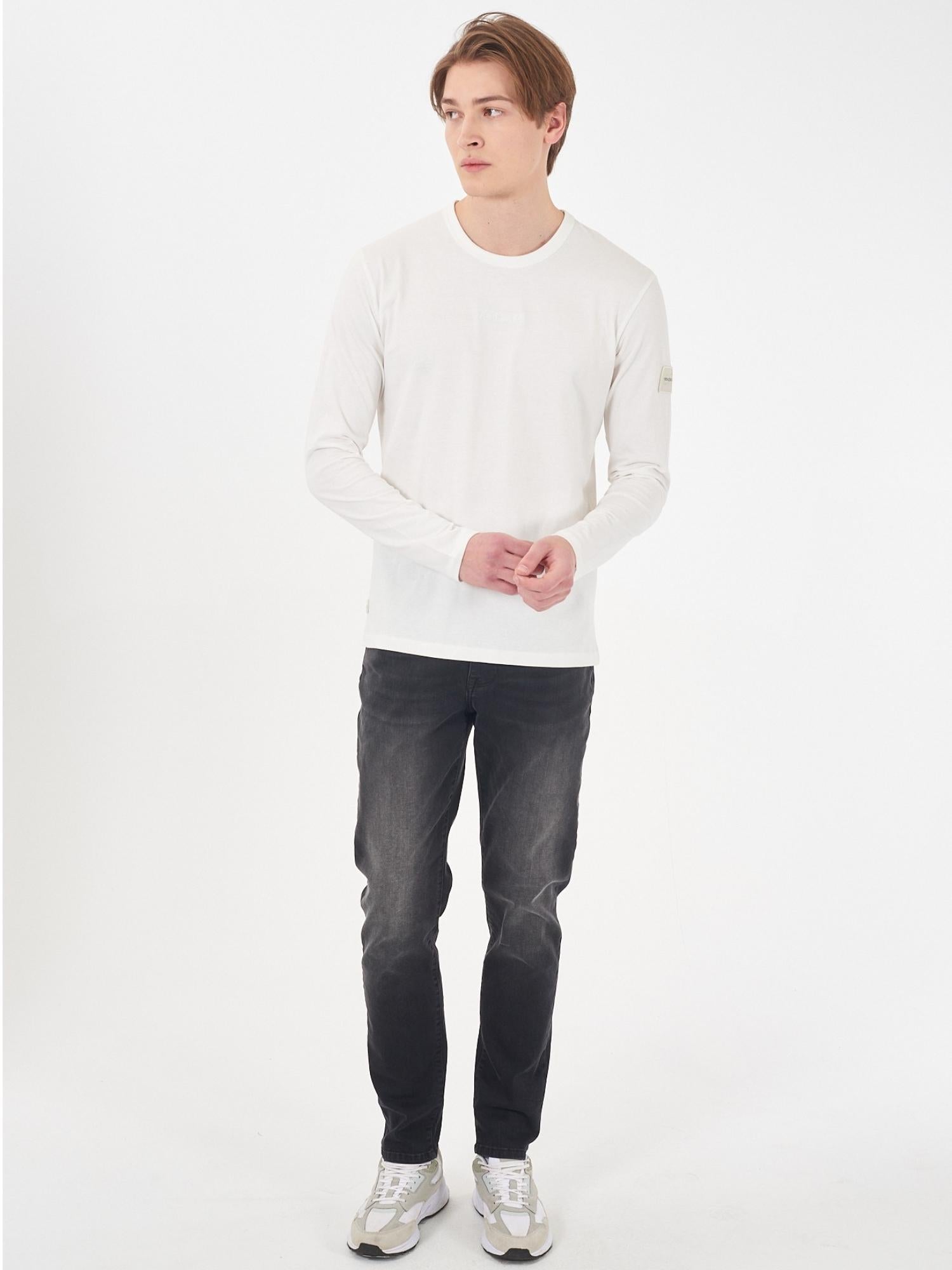 Yes Zee Jeans 5 Tasche Slim Fit Uomo Nero Stone P601 F479 J738 YES ZEE