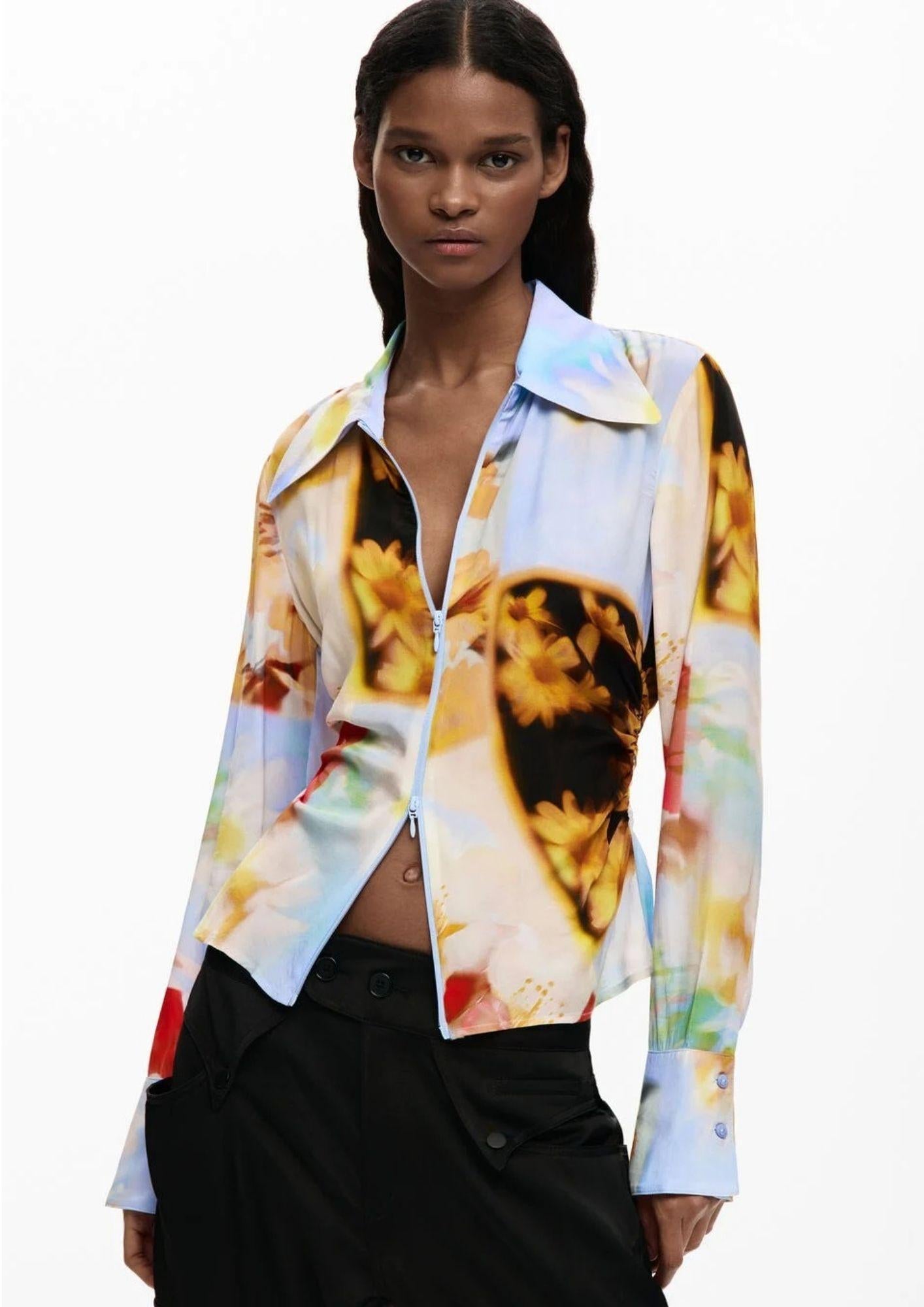 Desigual Camicia Donna Cambutt Multicolore 26SWCW06 8018 DESIGUAL