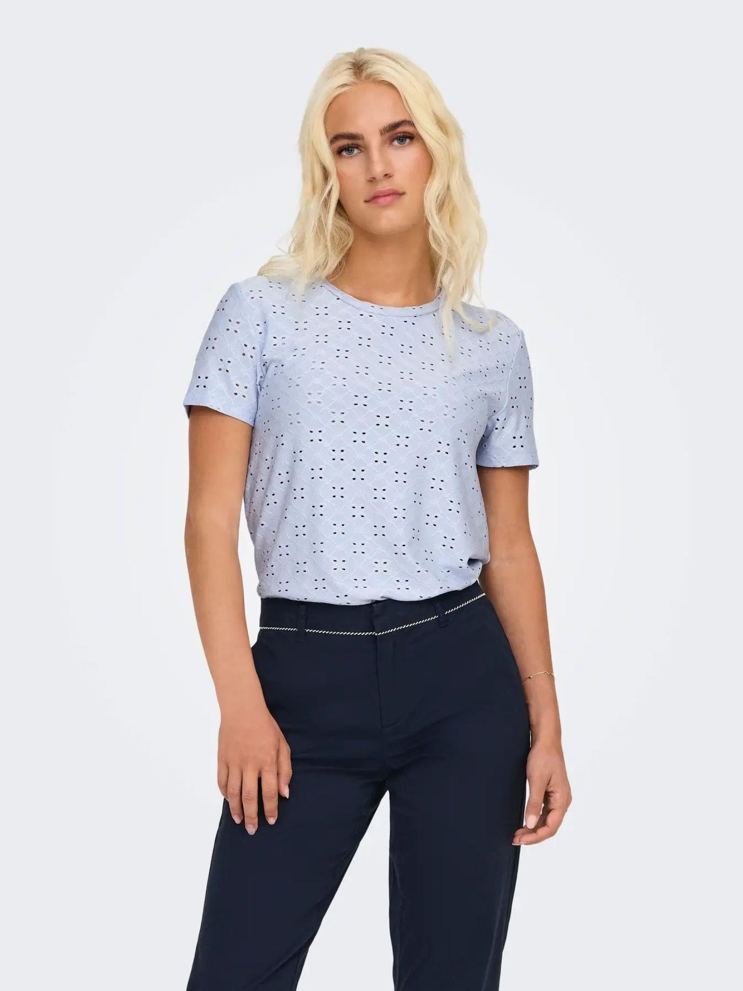 Jacqueline De Yong T-Shirt Donna Kentucky Blue Jdycathinka 15158450 Kentucky Blue JACQUELINE DE YONG