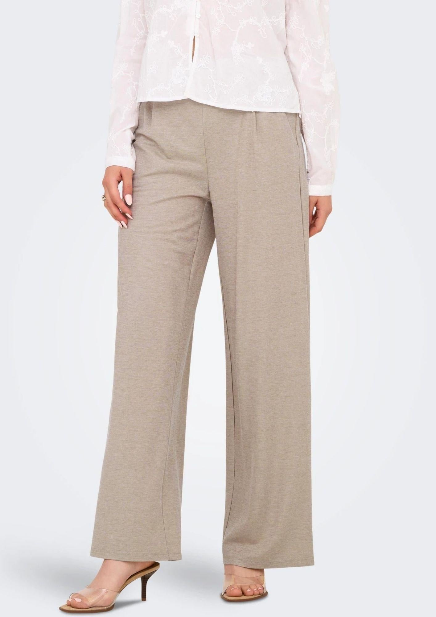 Jacqueline De Yong Pantalone Donna Birdie Grigio 15320882 Chateau Gray JACQUELINE DE YONG