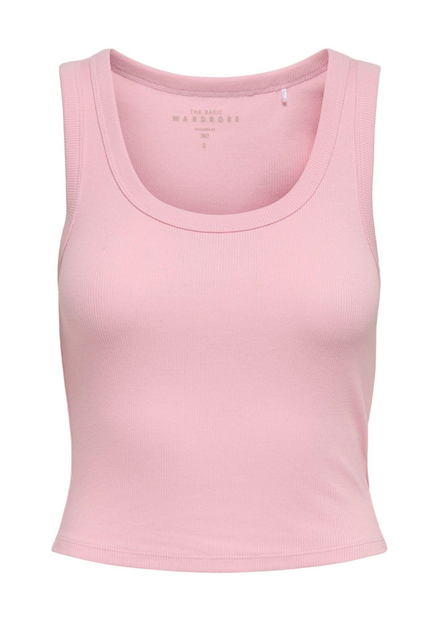 Only Canotta Donna Easy Rosa 15315571 Romance Rose ONLY