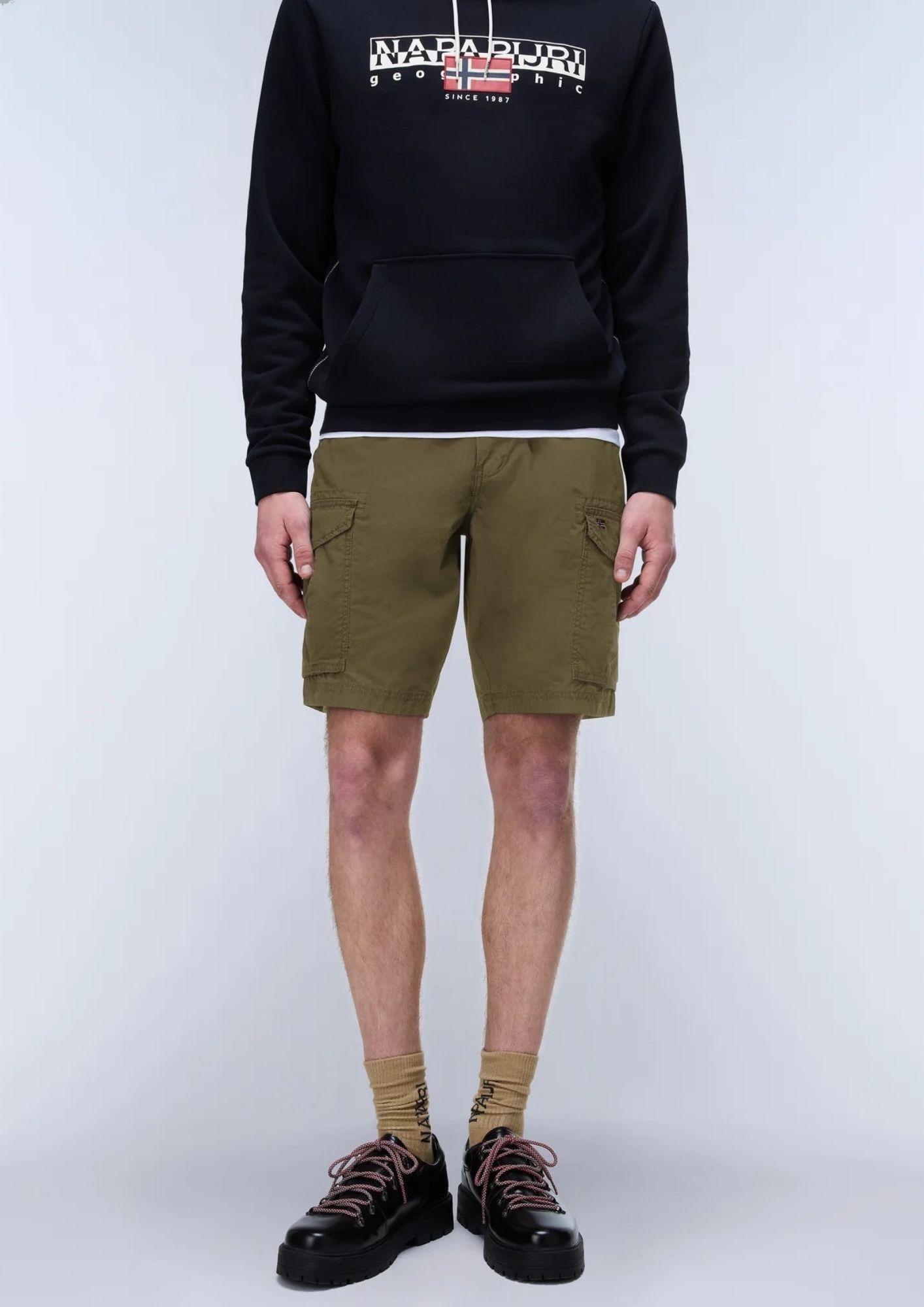 Napapijri Bermuda Uomo Noto 2.0 Verde Oliva Scuro NP0A4HOQ G3A NAPAPIJRI
