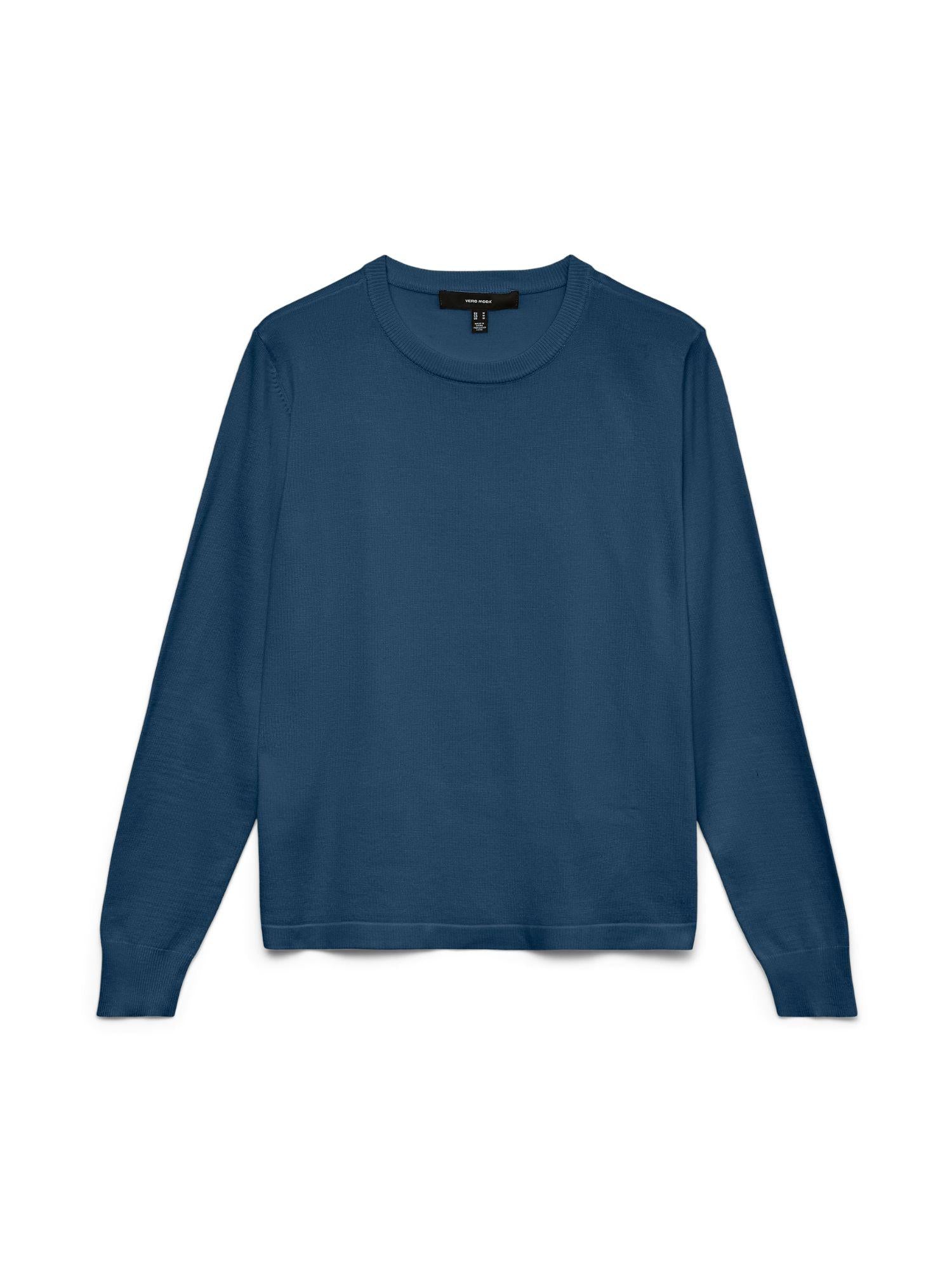 Vero Moda Maglia Donna Dark Denim VMSilje 10343875 Dark Denim VERO MODA