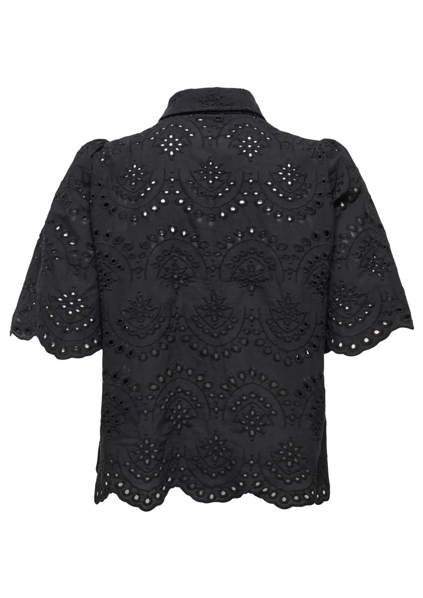 Only Camicia Donna Valais Nero 15351106 Black ONLY