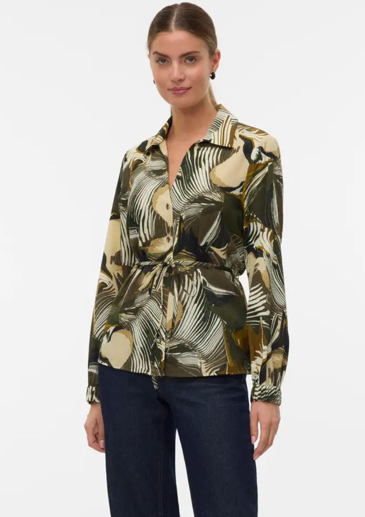 Vero Moda Camicia Donna Ruby Verde 10329855 Mermaid VERO MODA