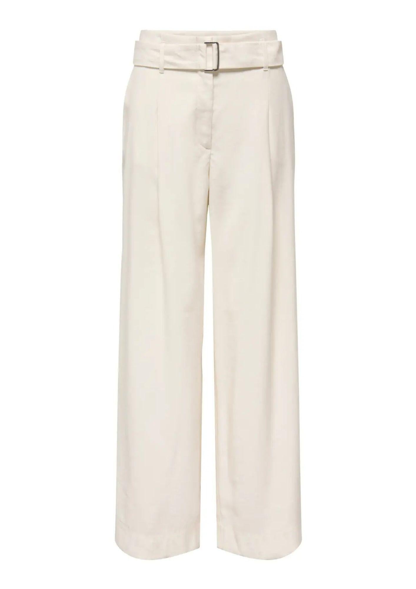 Only Pantalone Donna Tila Bianco 15367390 Cloud Dancer ONLY