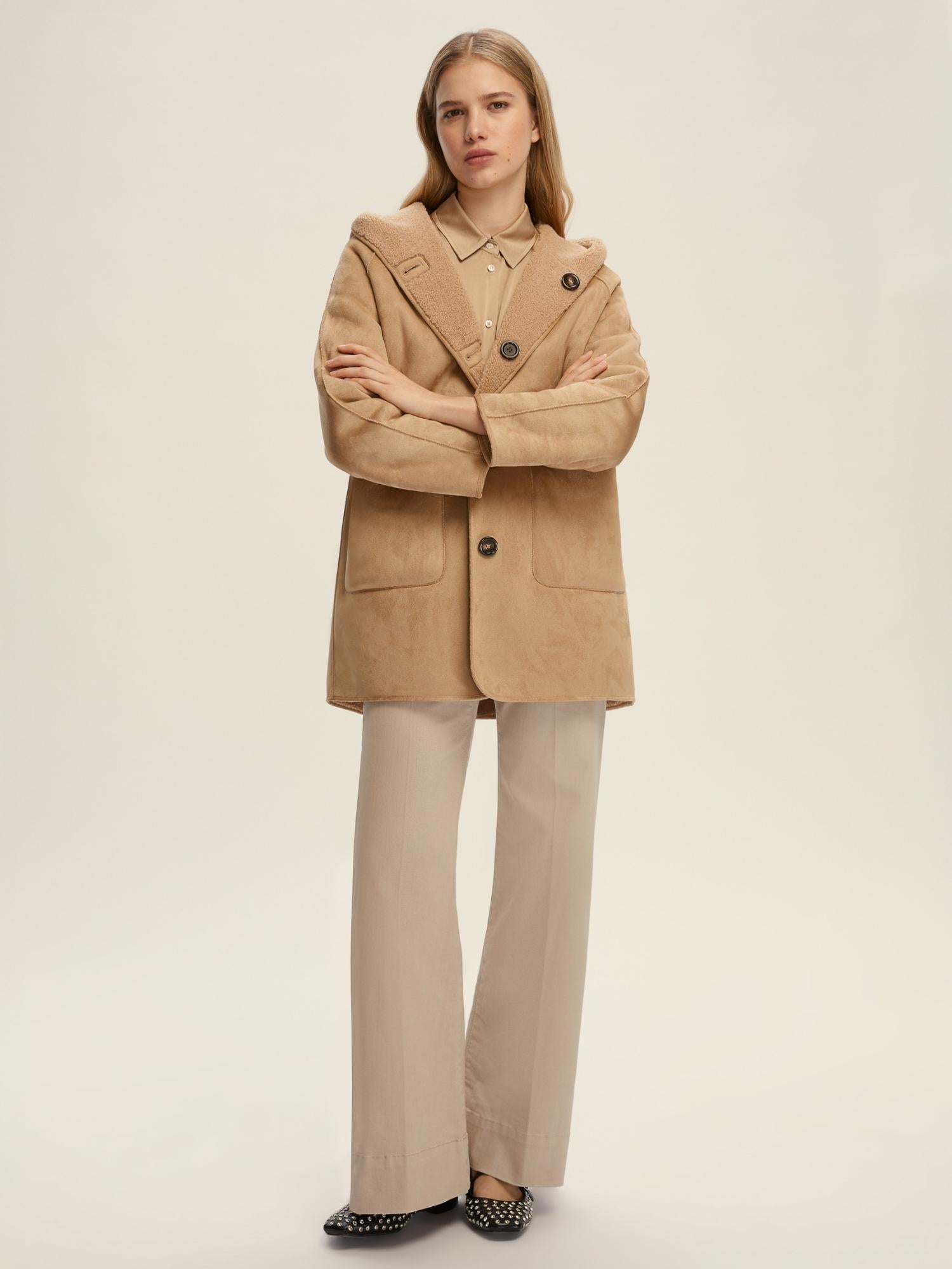 Emme Marella Caban reversibile Donna Gavetta Miele 2525456072200 002 EMME MARELLA