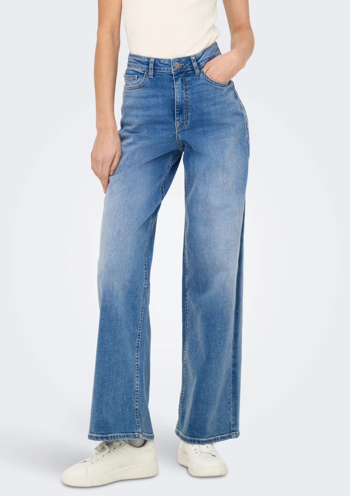 Jacqueline De Yong Jeans Donna Felina Blu Denim Medio 15342089 Medium Blue Denim JACQUELINE DE YONG