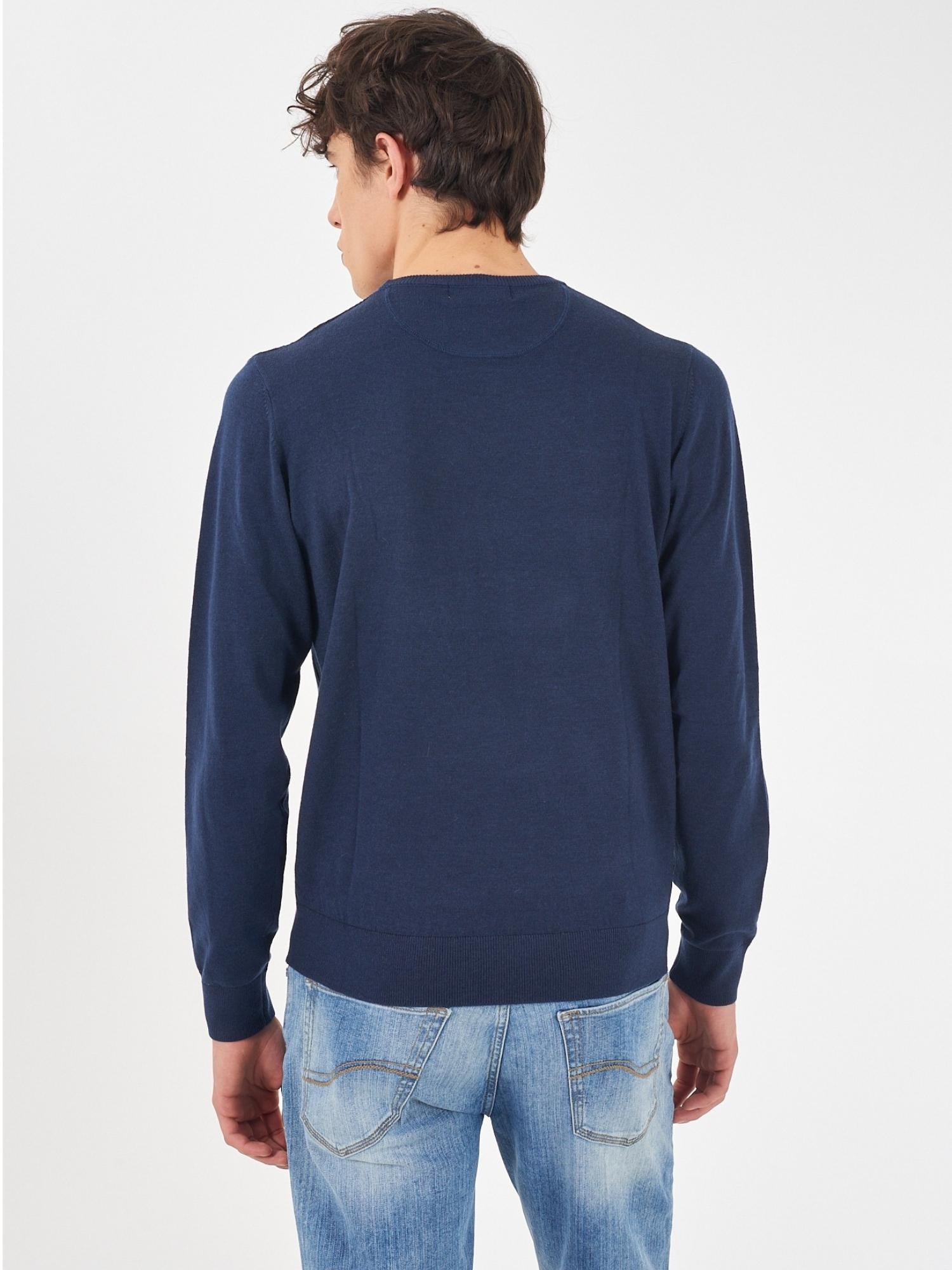 Yes Zee Maglia Girocollo Uomo Blu M861 HL00 0713 YES ZEE