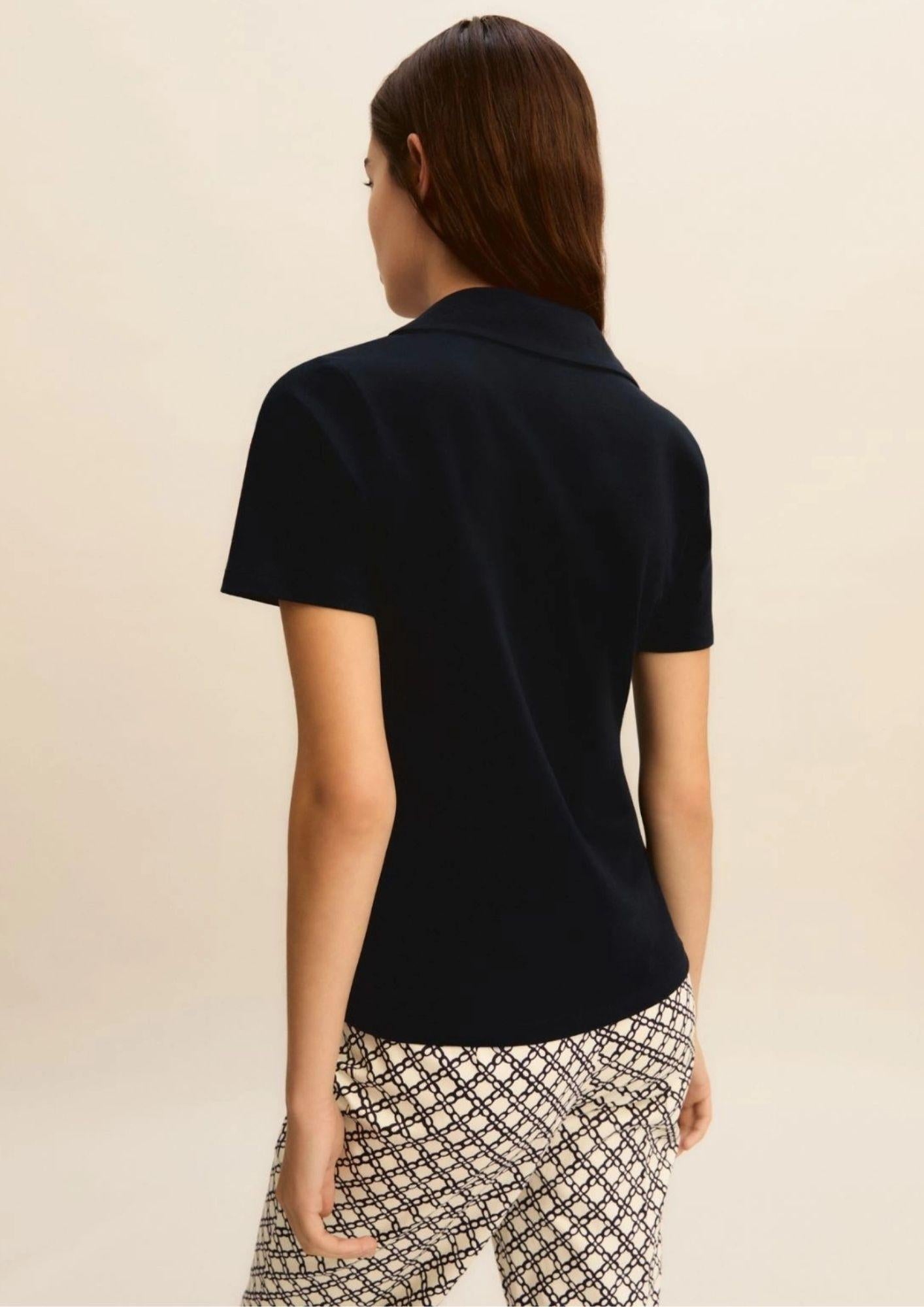 Emme Marella Polo Donna Emmonirica Blu 2615951011200 002 EMME MARELLA