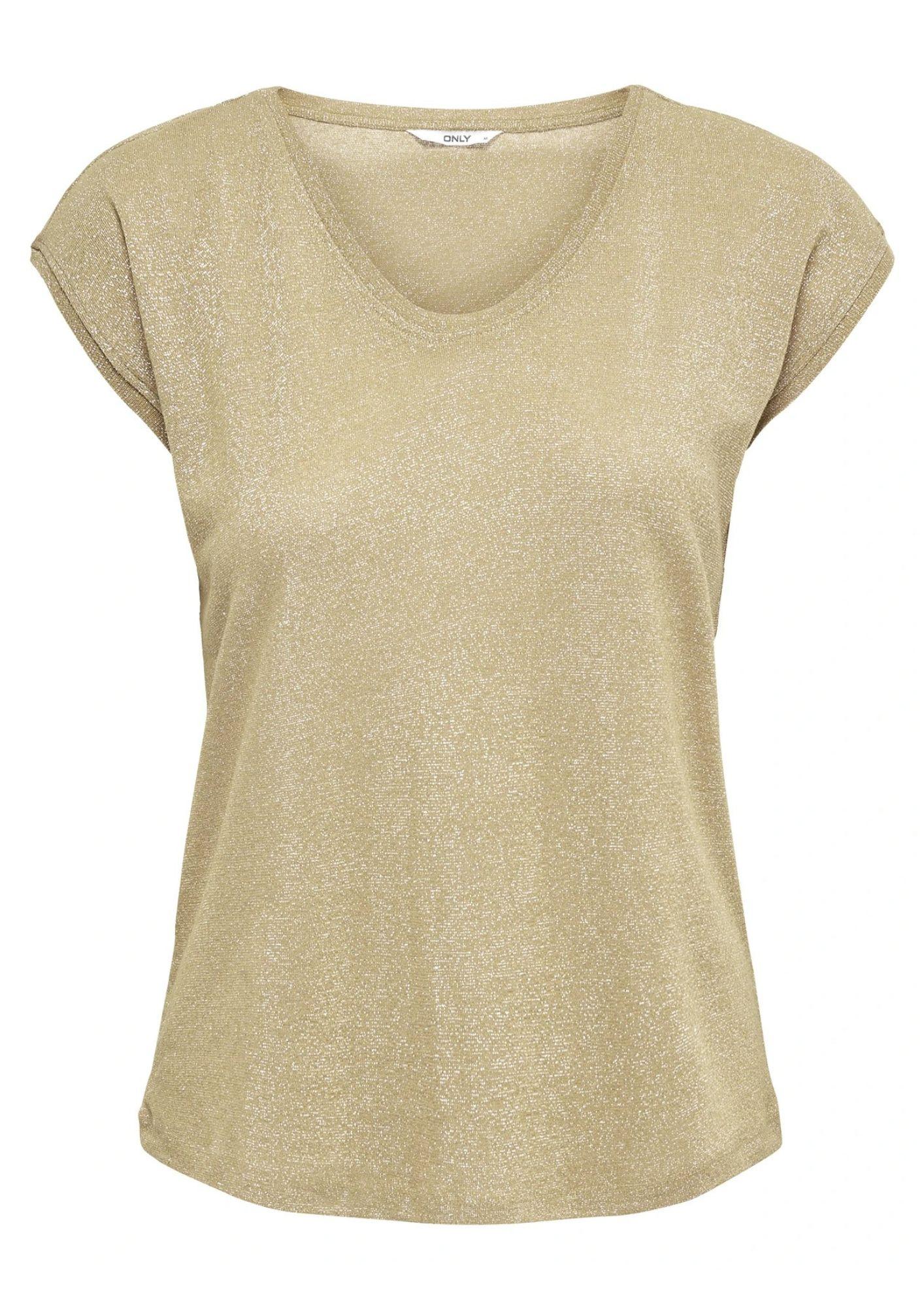 Top Only Donna Silvery Oro 15136069 Gold Colour ONLY