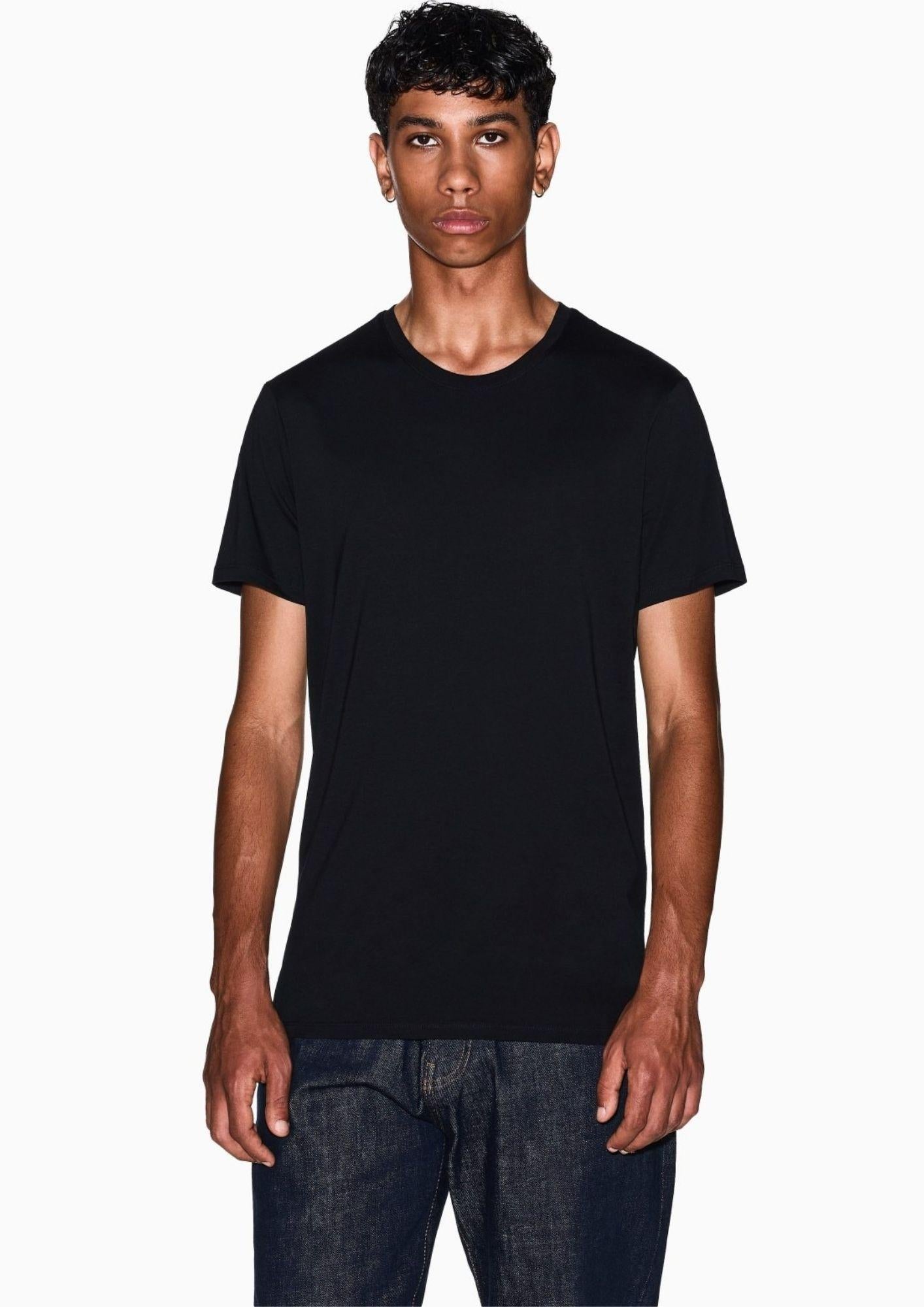Armani Exchange T-Shirt Uomo Nera 8NZT74 ZJA5Z 1200 ARMANI EXCHANGE