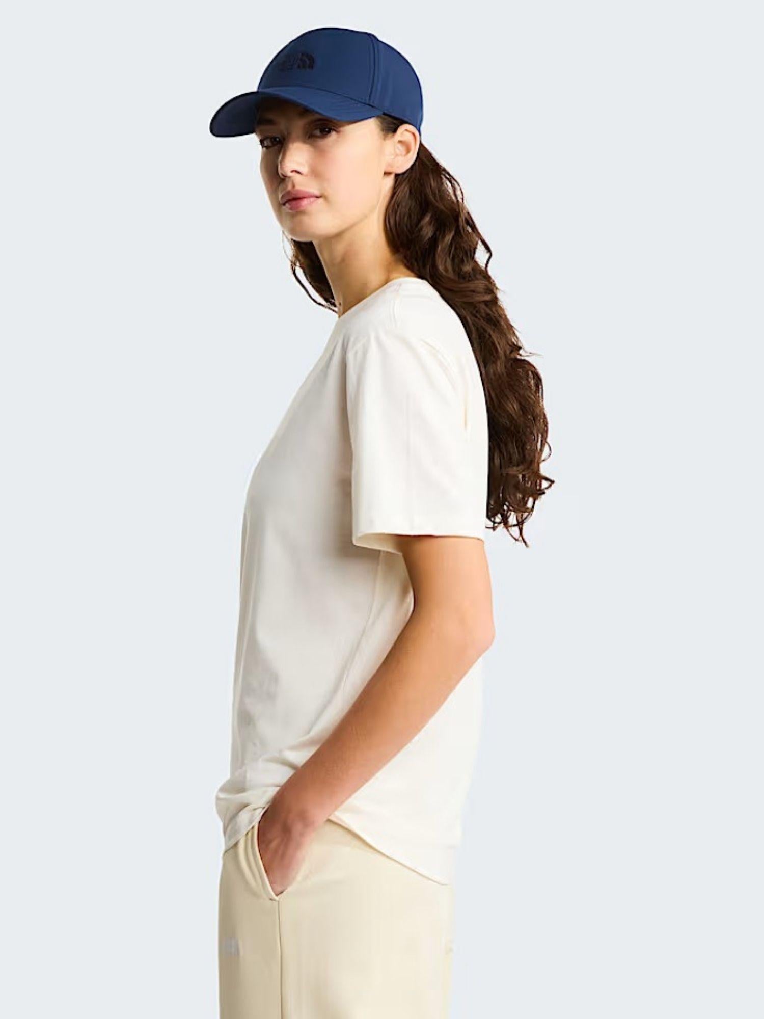 The North Face T-Shirt Donna White Dune Evolution NSE Box Relaxed NF0A8B6W QLI THE NORTH FACE