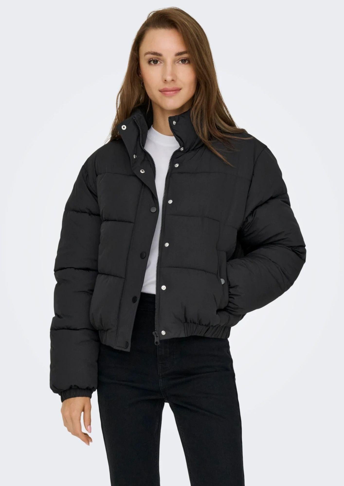 Jacqueline De Yong Giacca Invernale Donna Moon Nera 15353988 Black JACQUELINE DE YONG