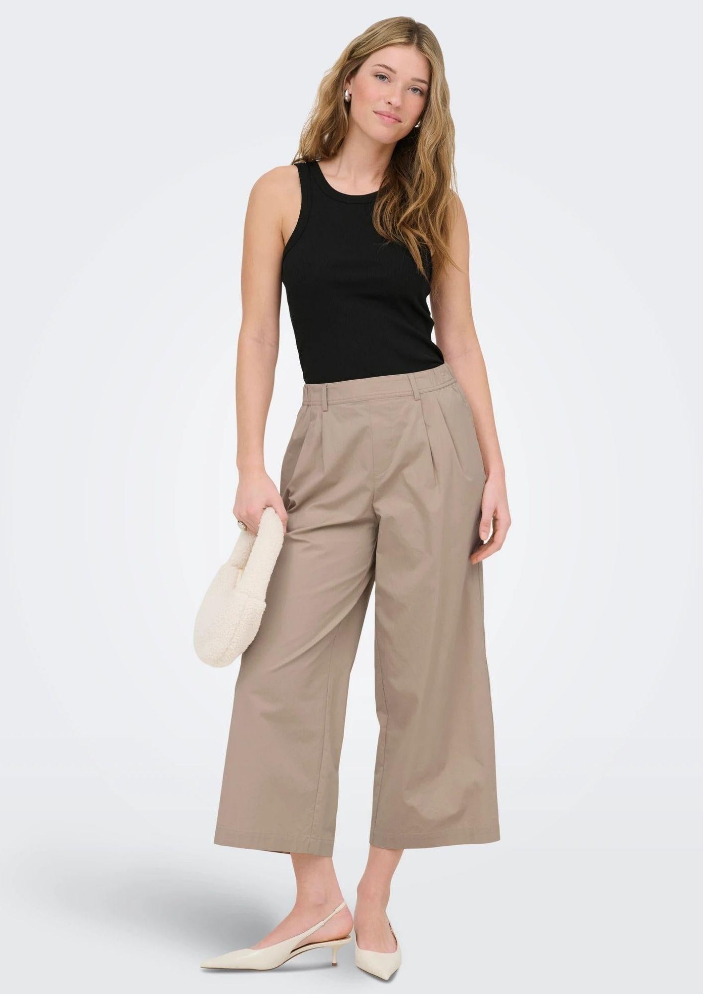 Only Canottiera Donna Val Nera 15371705 Black ONLY