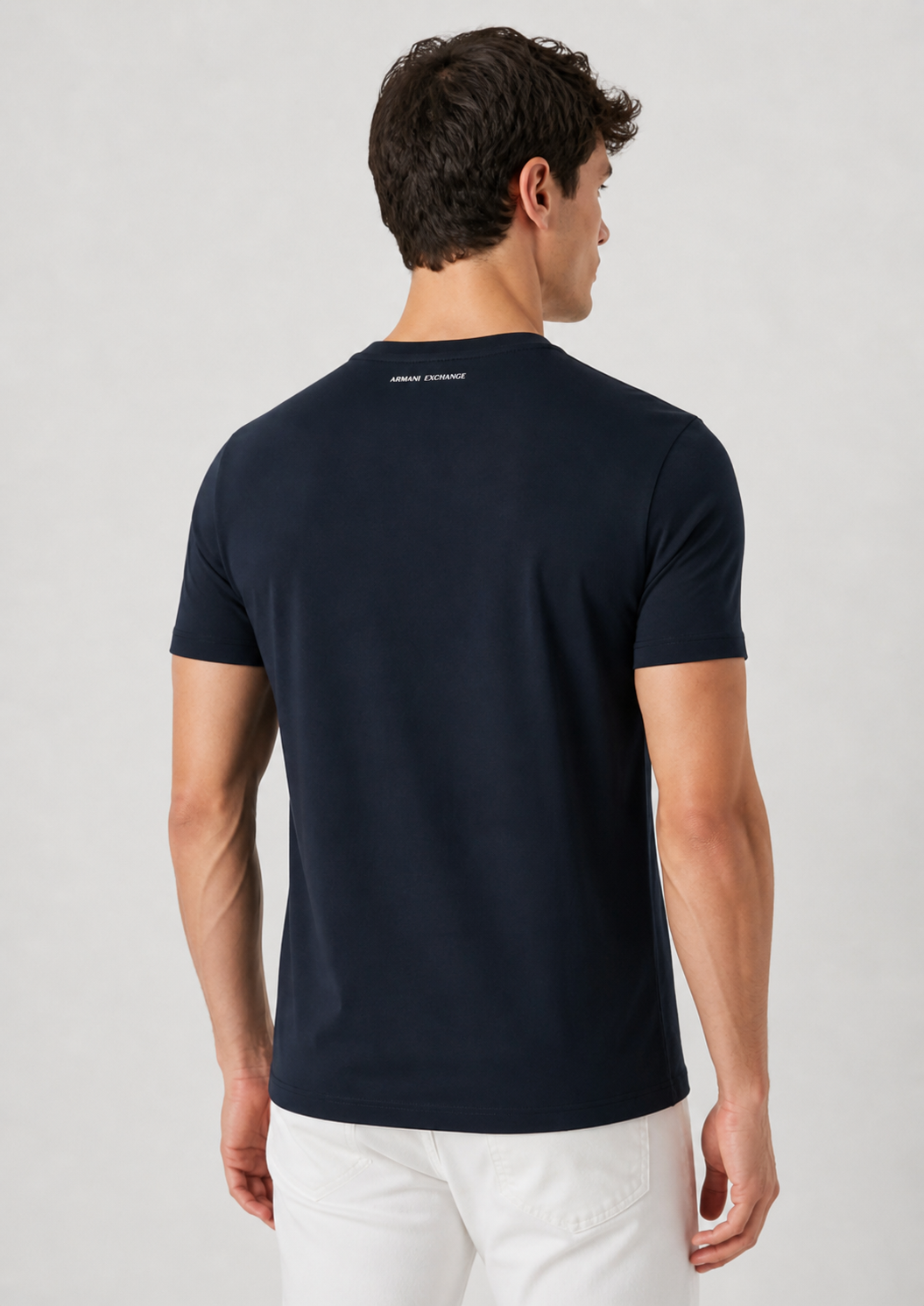 Armani Exchange T-Shirt Uomo Blu Navy 8NZTCK Z8H4Z 1510 ARMANI EXCHANGE