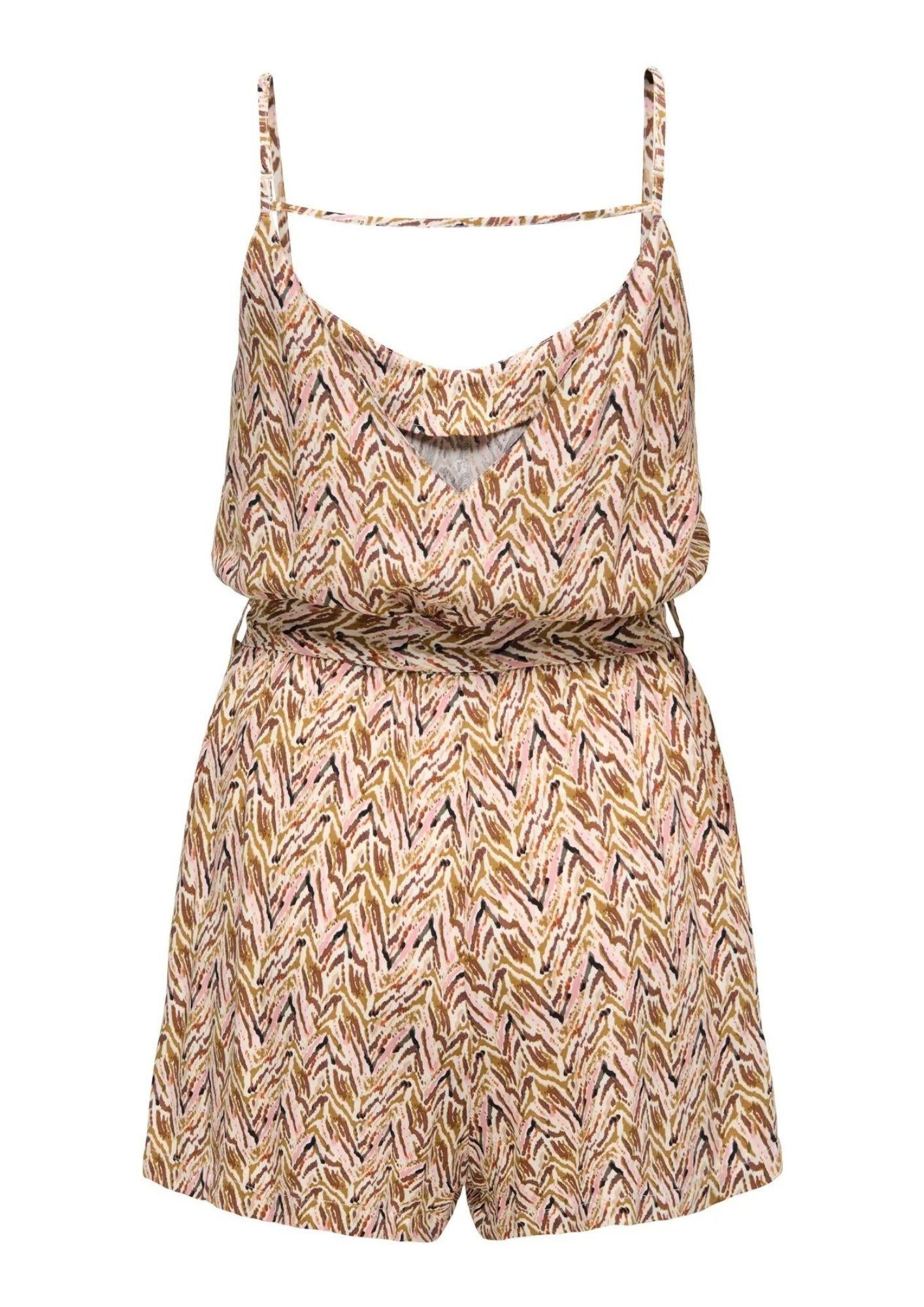 Only Tuta Donna Nova Marrone 15305705 Dull Gold ONLY