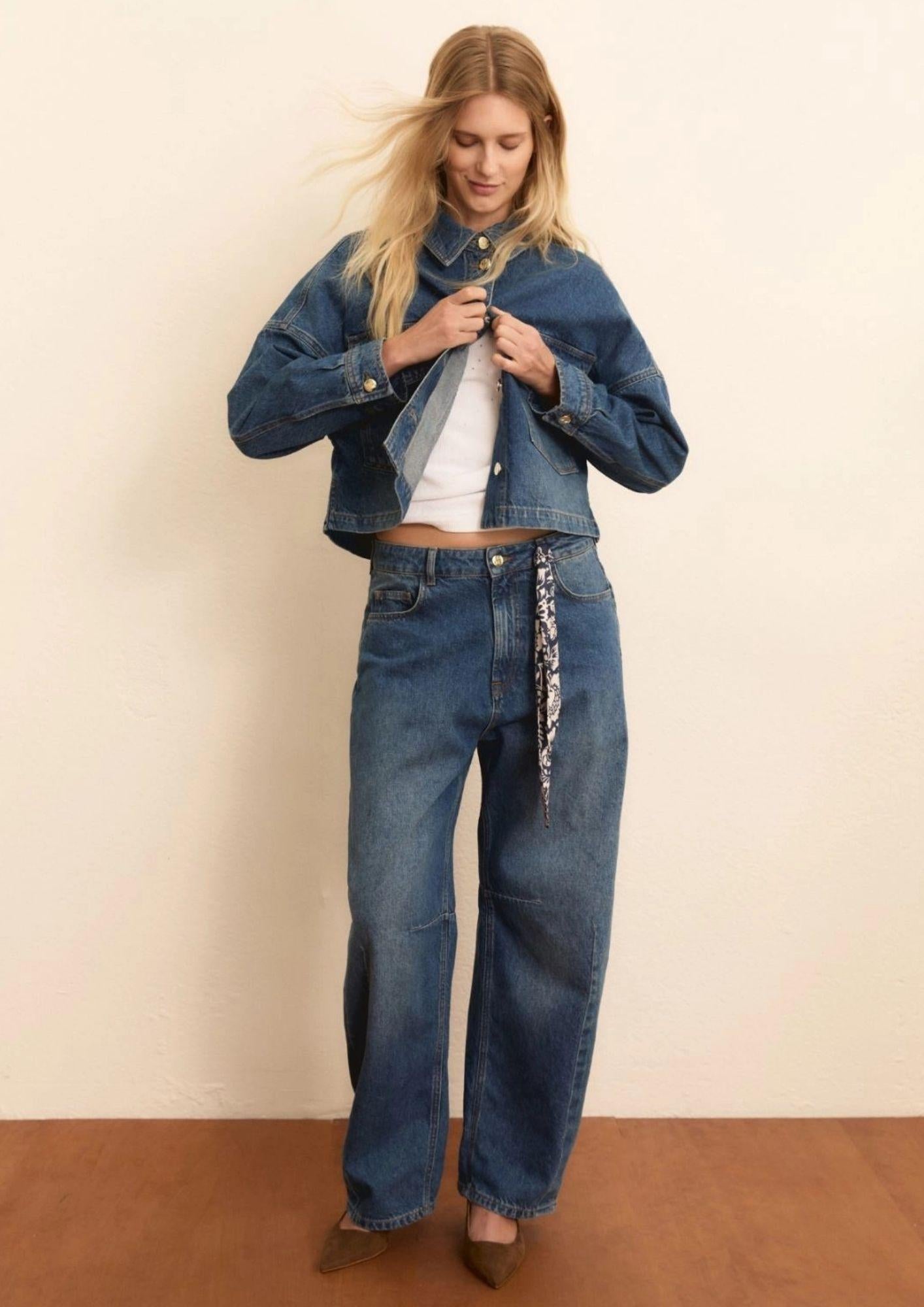 Emme Marella Jeans Donna Emigirone Blu Denim 2615181024200 001 EMME MARELLA