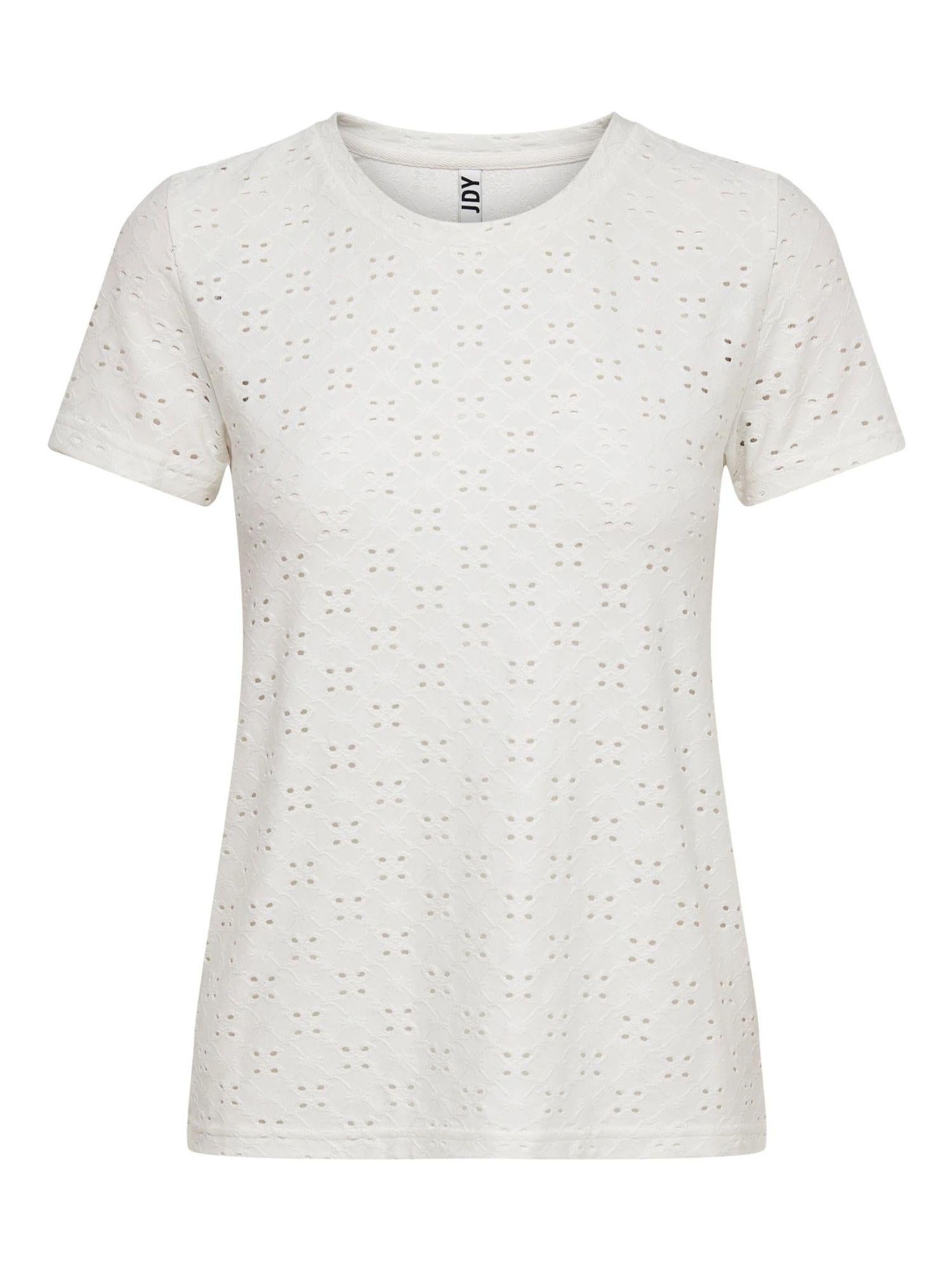 Jacqueline De Yong T-Shirt Donna Bianco Jdycathinka 15158450 Cloud Dancer JACQUELINE DE YONG