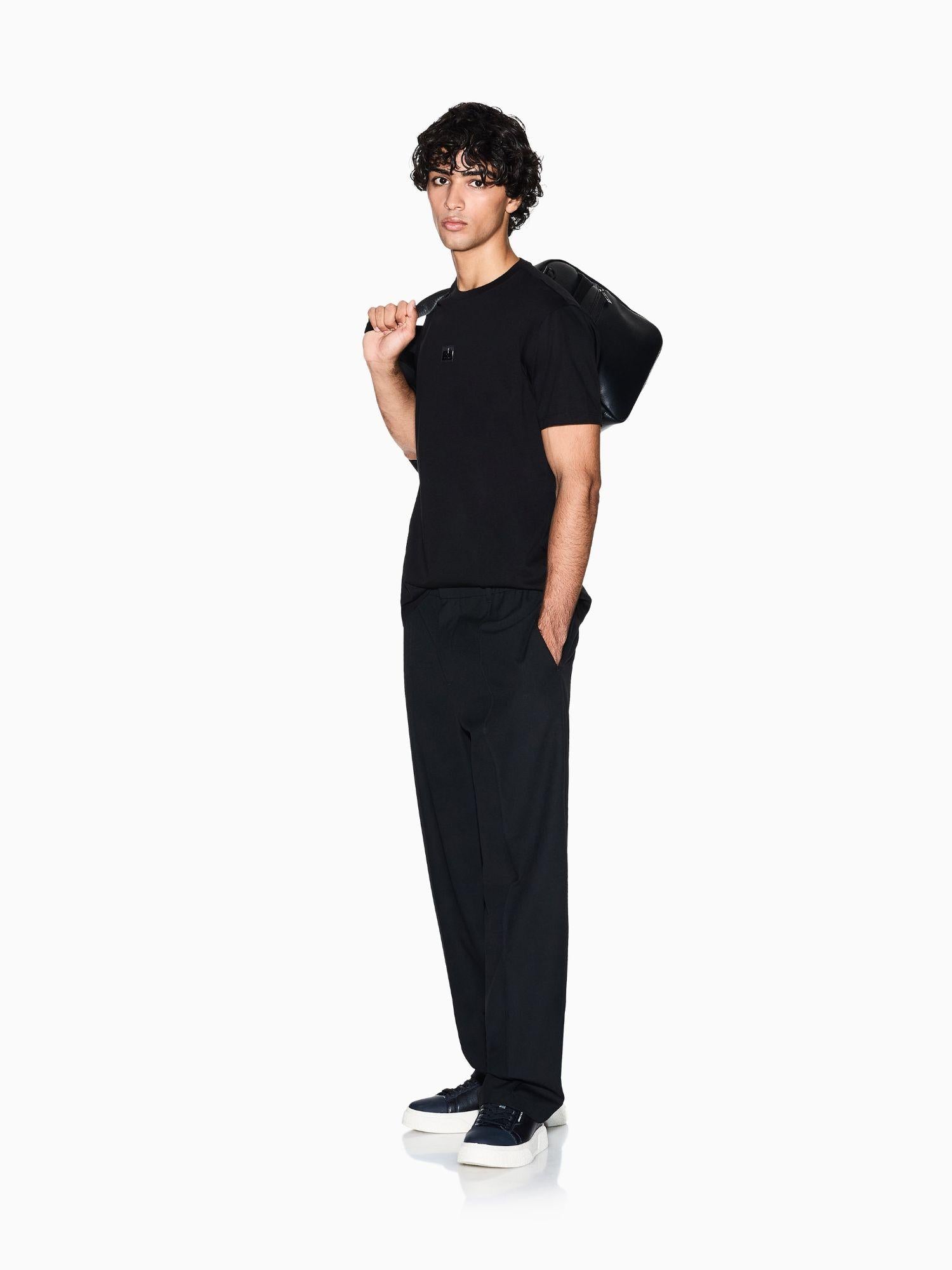 Armani Exchange T-Shirt Uomo Regular Fit Nero XM001479 AF10364 UC001 ARMANI EXCHANGE