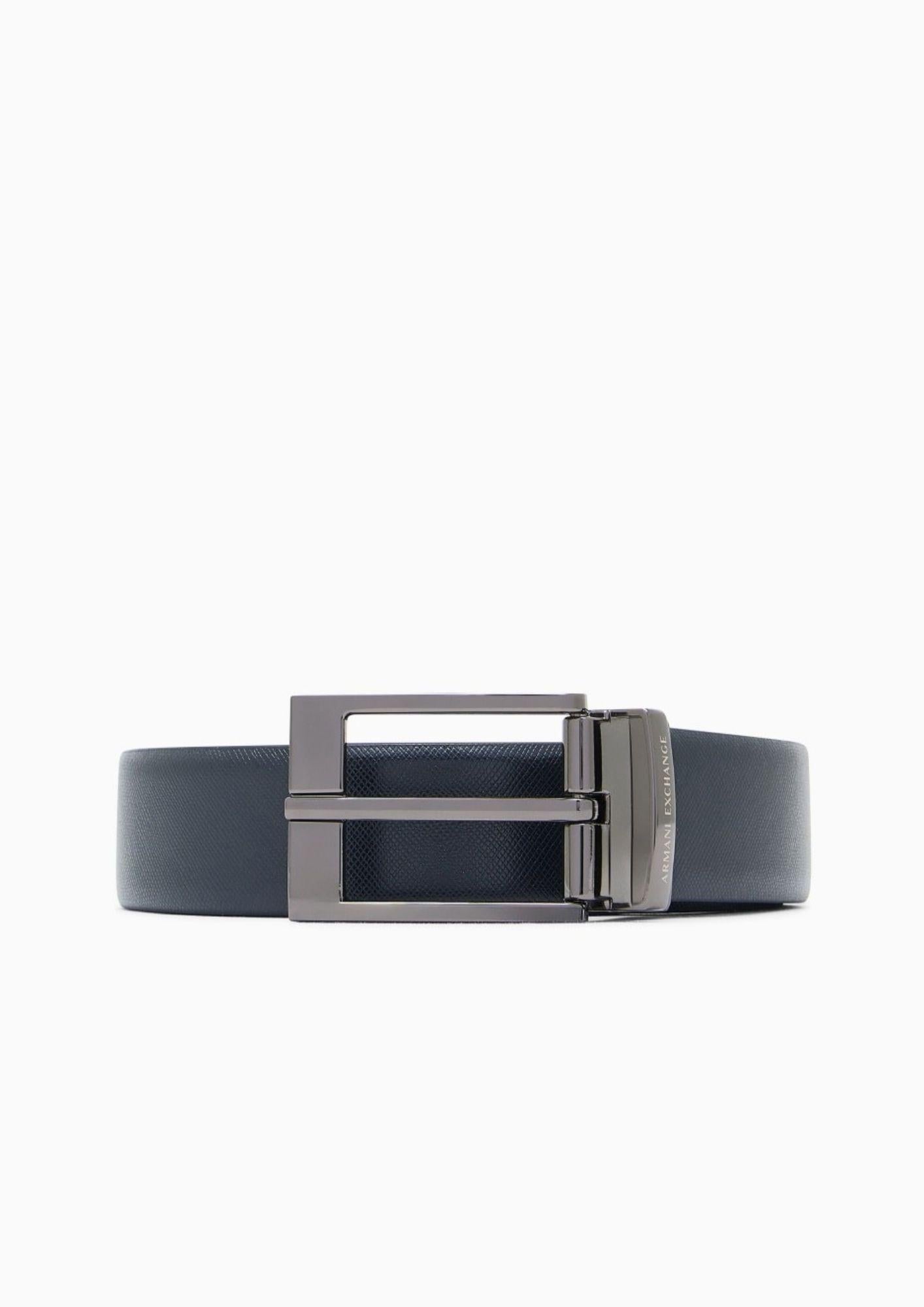 Armani Exchange Cintura Uomo Navy Grey 951060 CC236 51635 ARMANI EXCHANGE
