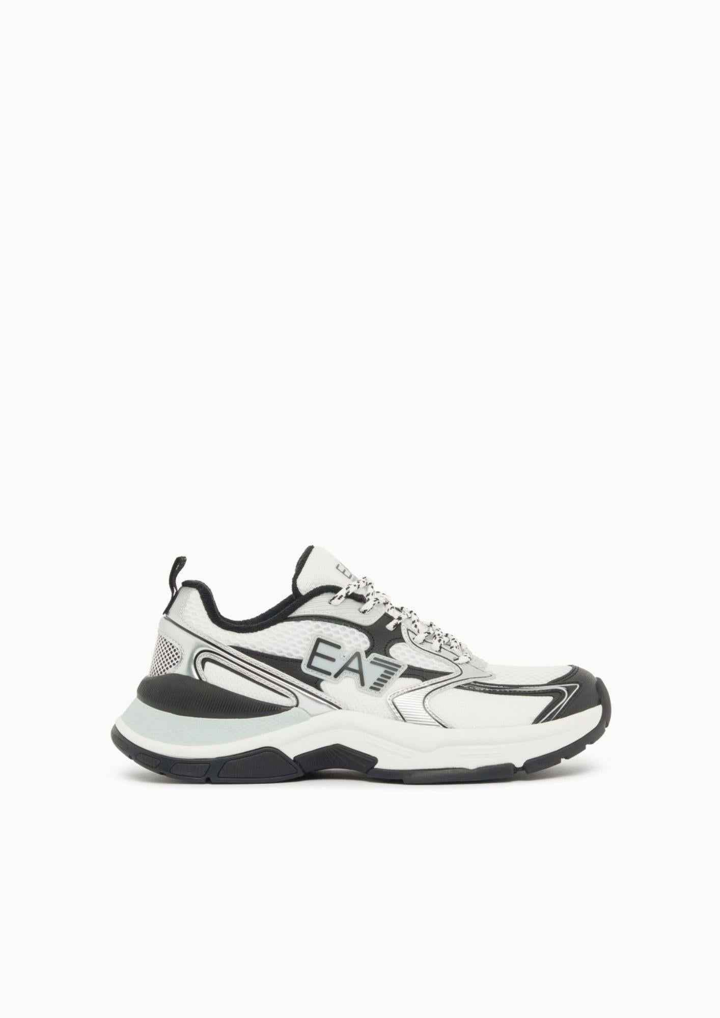AE7 Emporio Armani Scarpe Uomo Bianche X8X249 XK446 MZ492 EA7 EMPORIO ARMANI