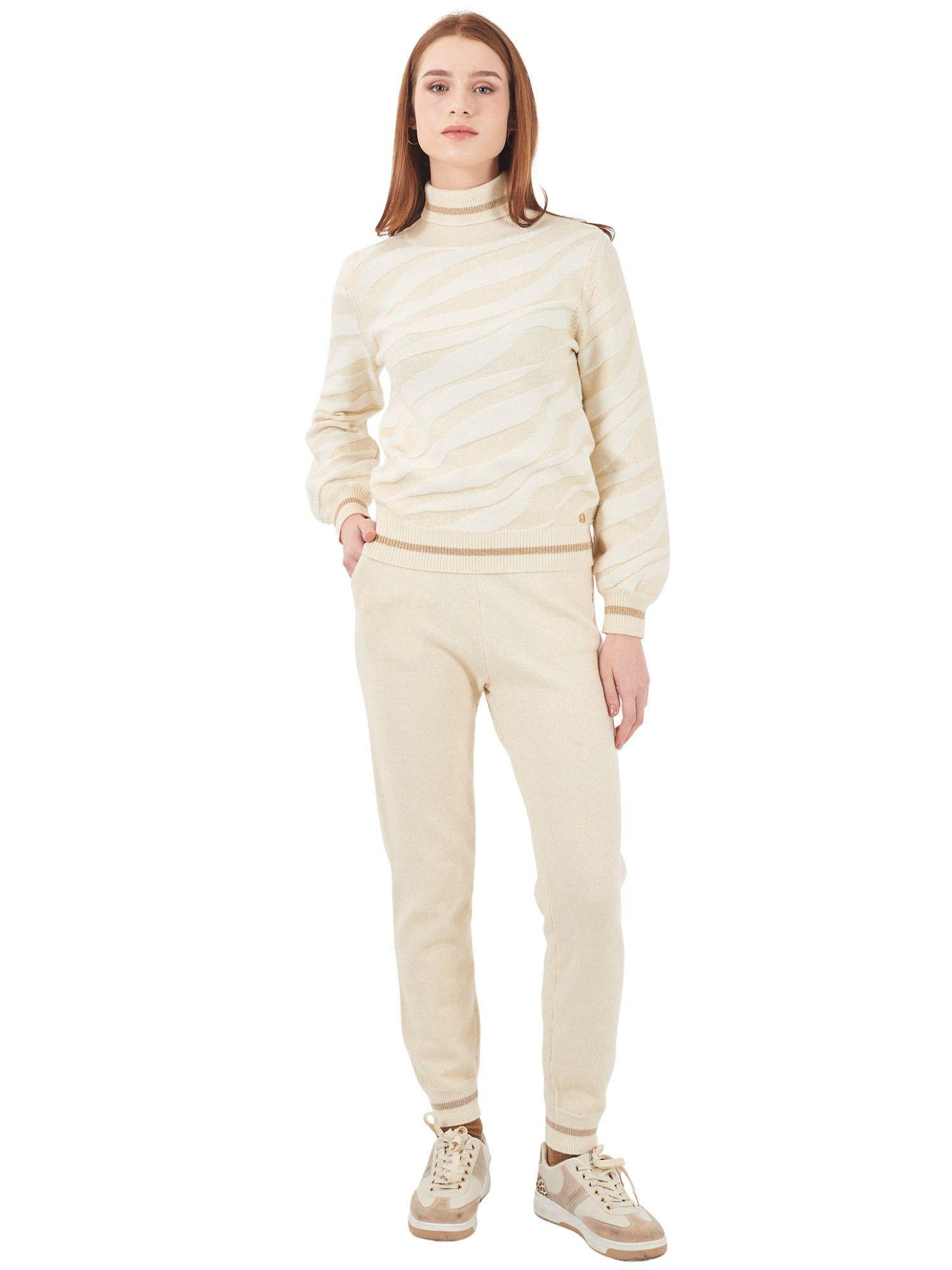 Yes Zee Maglia Donna Avorio M009 BI00 0157 YES ZEE