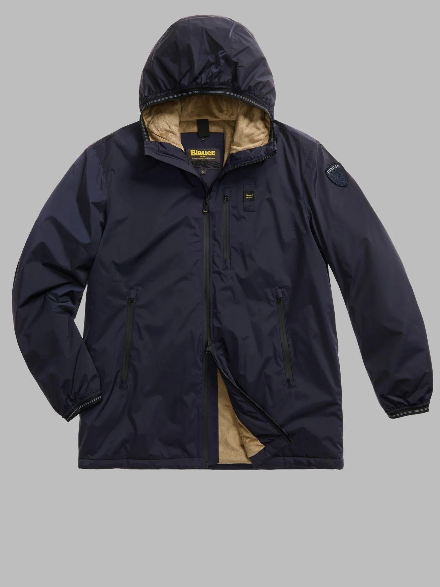 Blauer Trench Jarvis Uomo Blu sodalite BLUK11139 7110 888 BLAUER