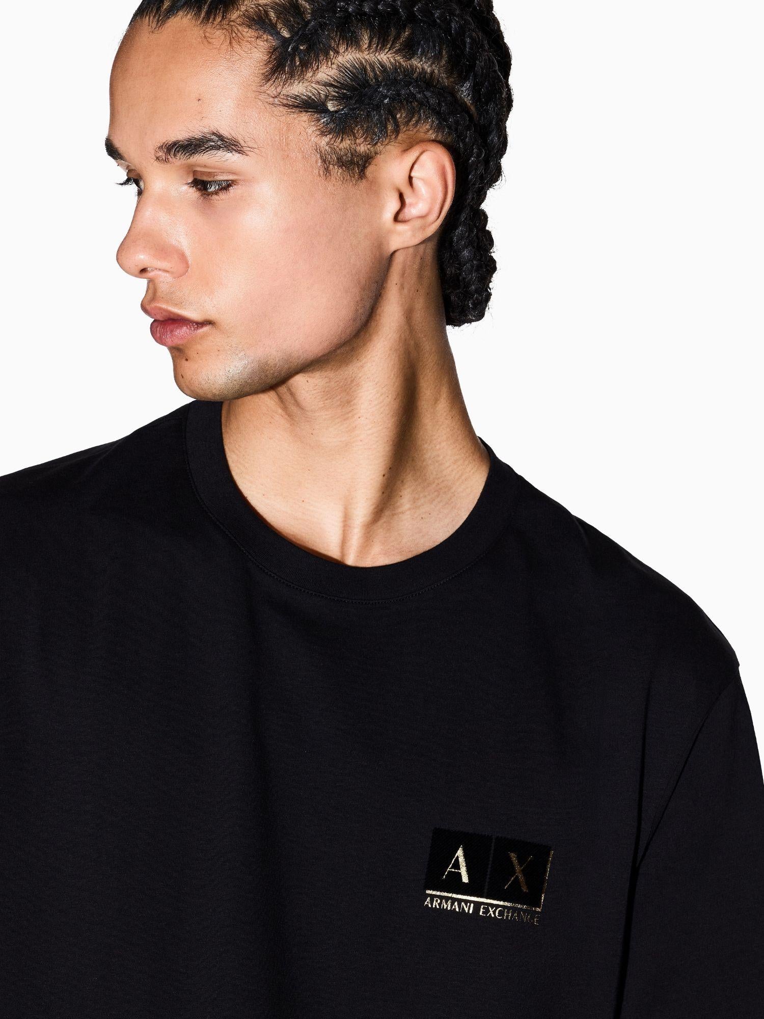 Armani Exchange T-Shirt Uomo Regular Fit Bianco XM001911 AF10356 MC004 ARMANI EXCHANGE