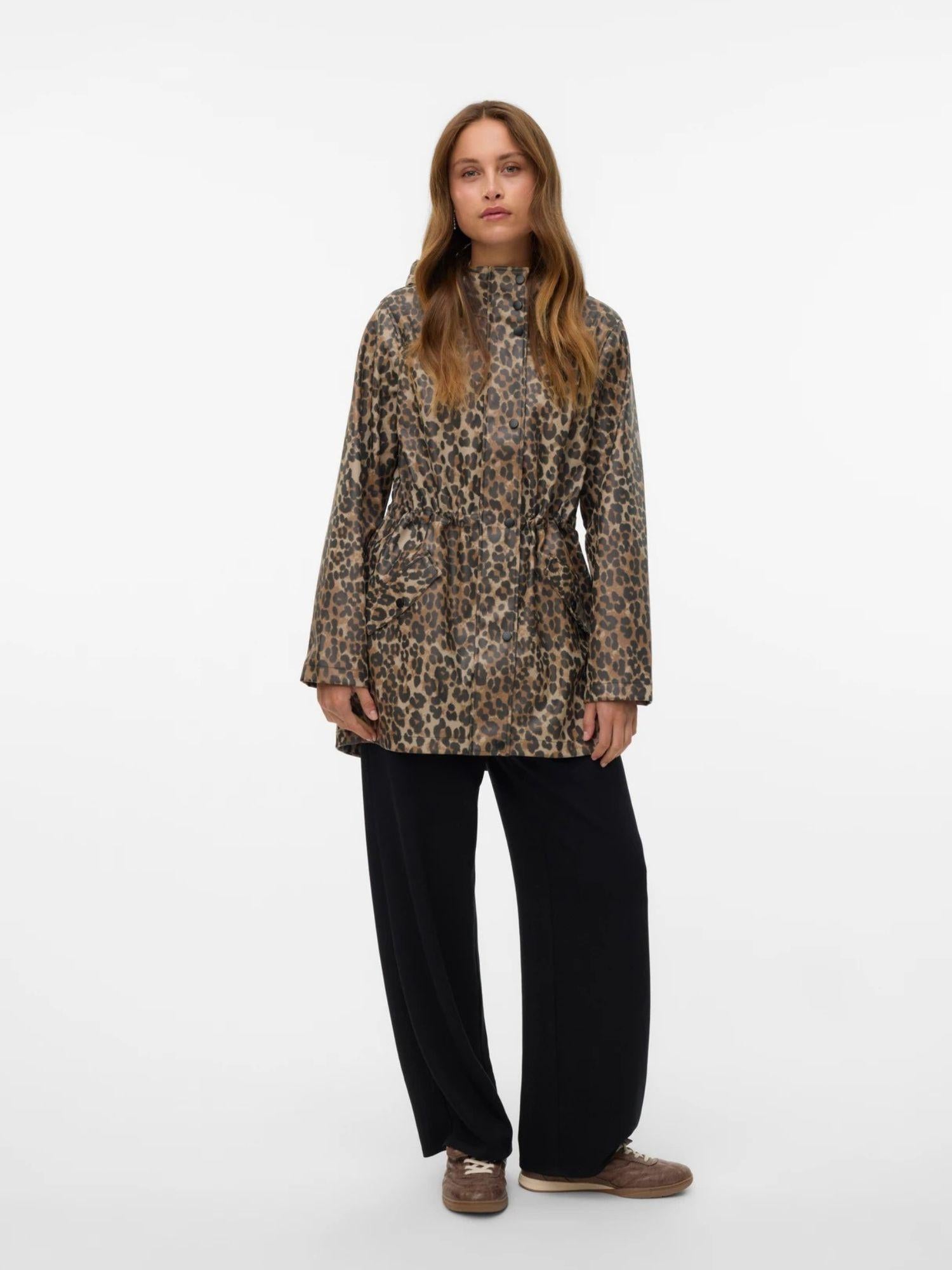 Vero Moda T-Shirt Donna Nero Vmpaulina 10330969 Irish Cream LEO VERO MODA