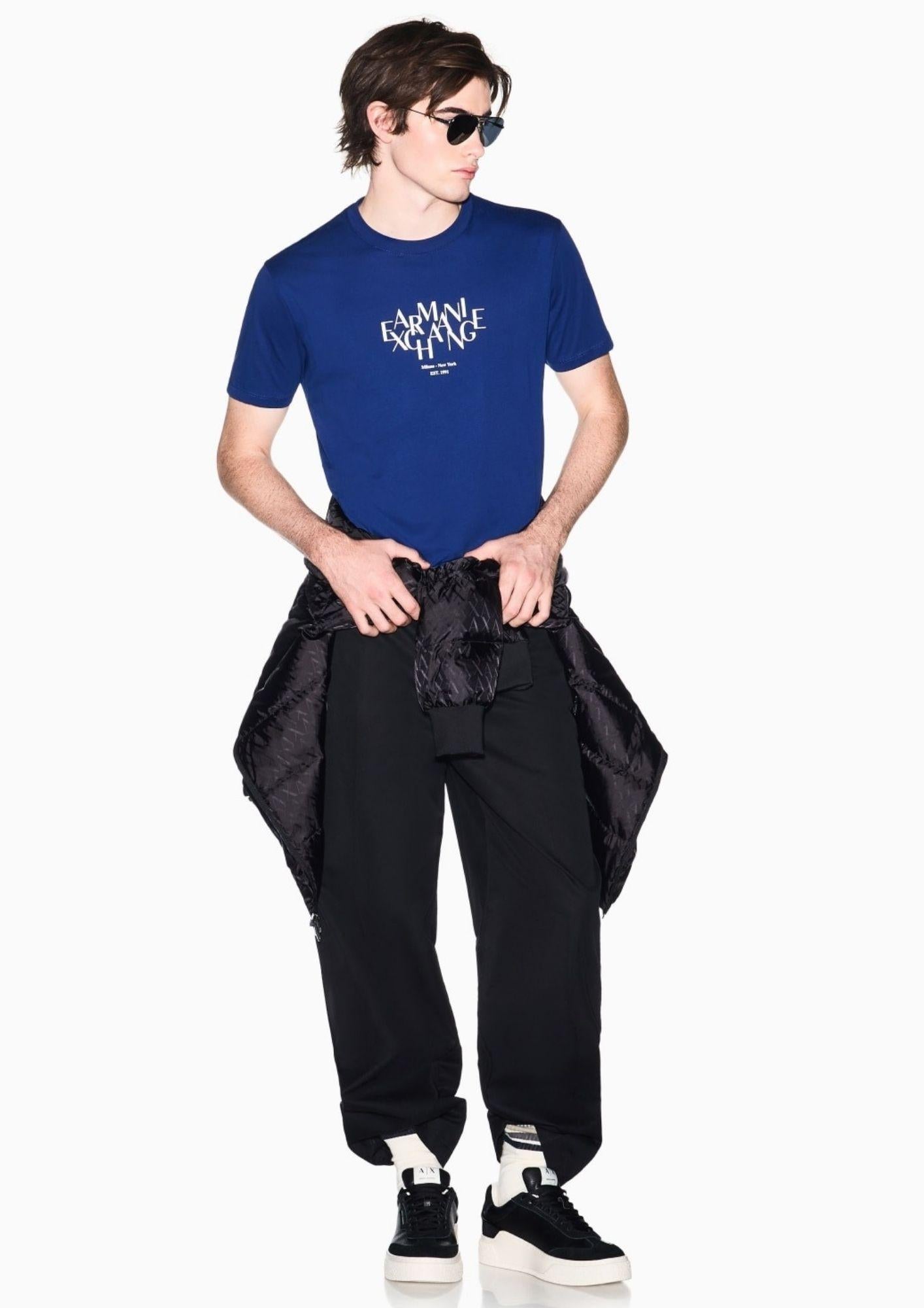 Armani Exchange T-Shirt Blu XM002782 AF10356 UB131 ARMANI EXCHANGE