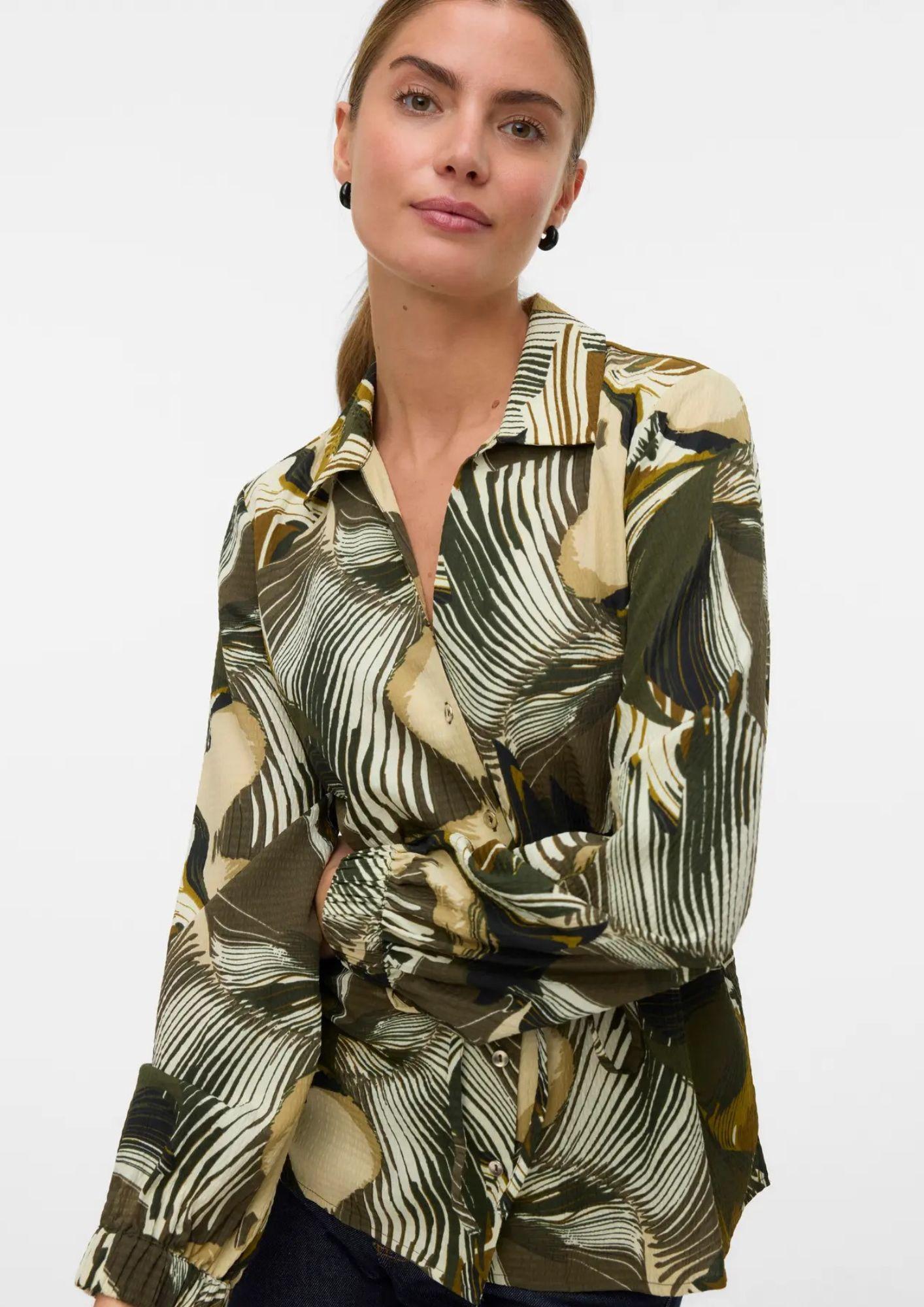 Vero Moda Camicia Donna Ruby Verde 10329855 Mermaid VERO MODA