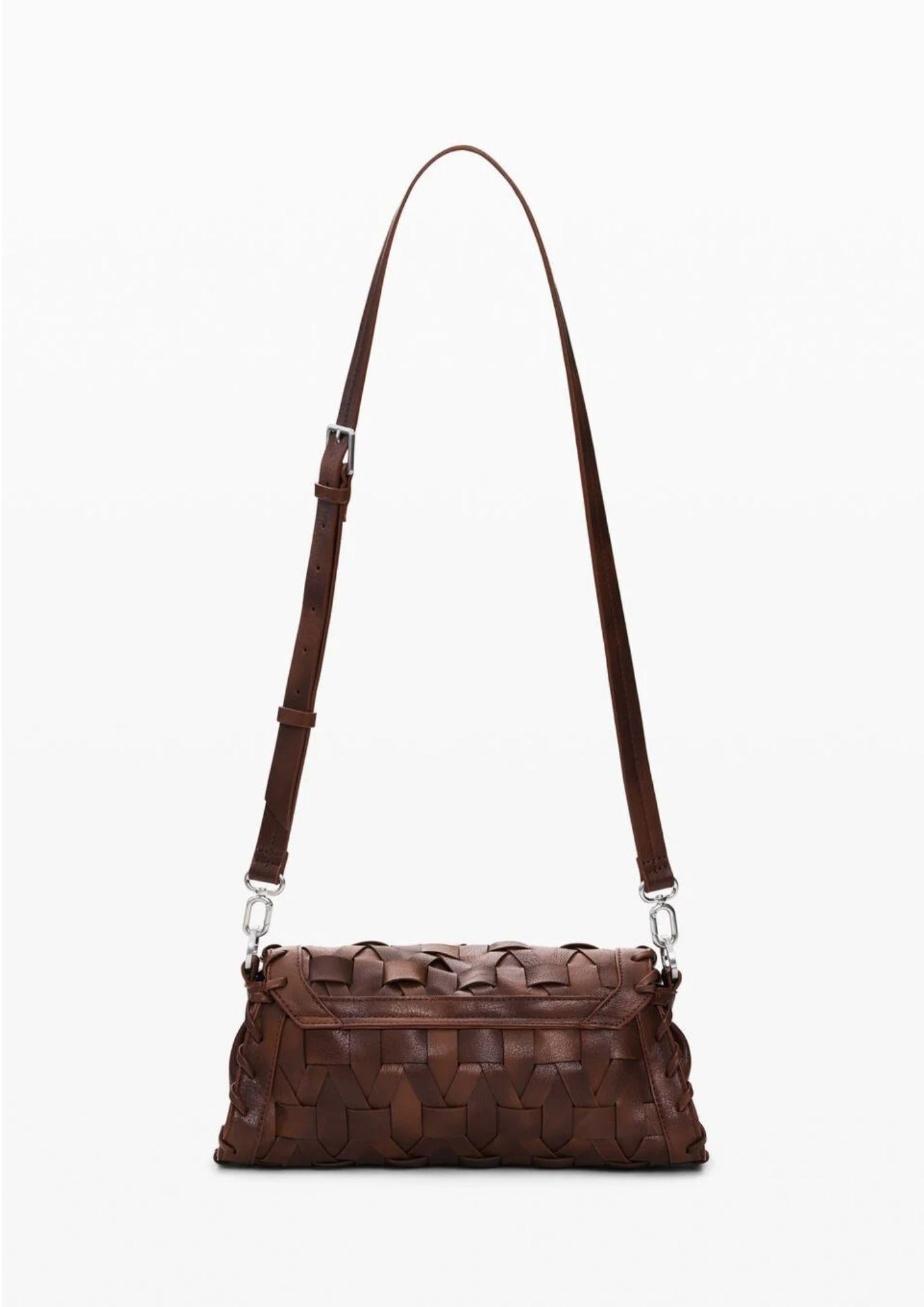 Desigual Borsa Donna Bag Argon Camel Zarauz Marrone 26SAXPA2 6064 DESIGUAL