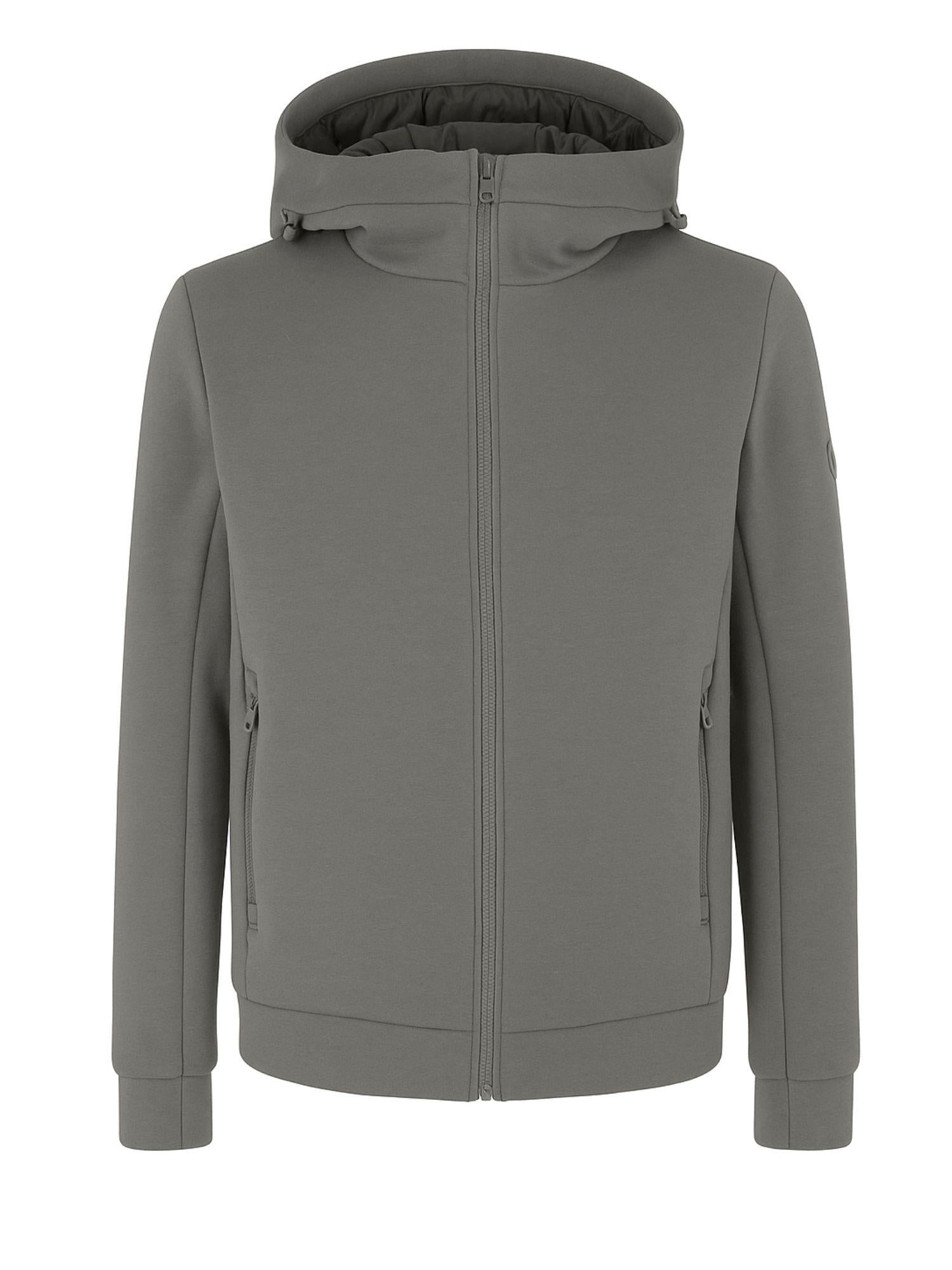 Yes Zee Giubbino con cappuccio Uomo Grigio J818 QC00 0809 YES ZEE