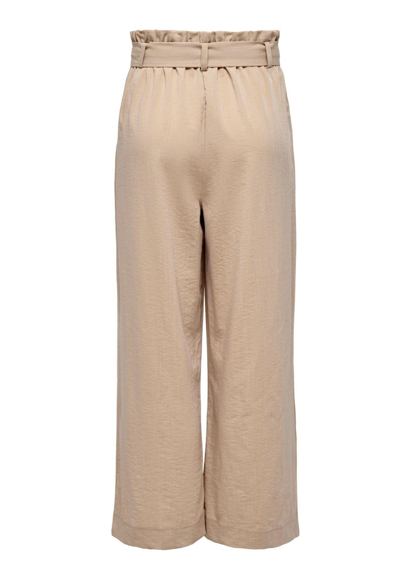 Only Pantalone Donna Marsa Beige Safari 15269628 Safari MELANGE ONLY