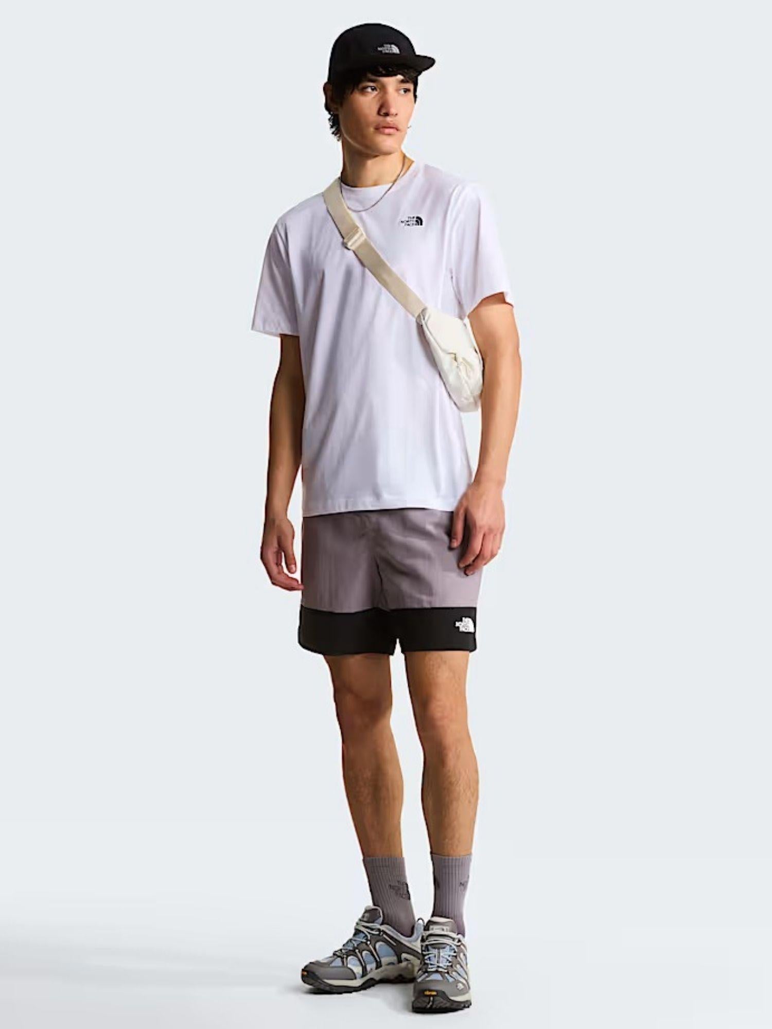 The North Face T-Shirt Uomo Bianca Evolution Simple Dome Regular NF0A8CZ2 FN4 THE NORTH FACE