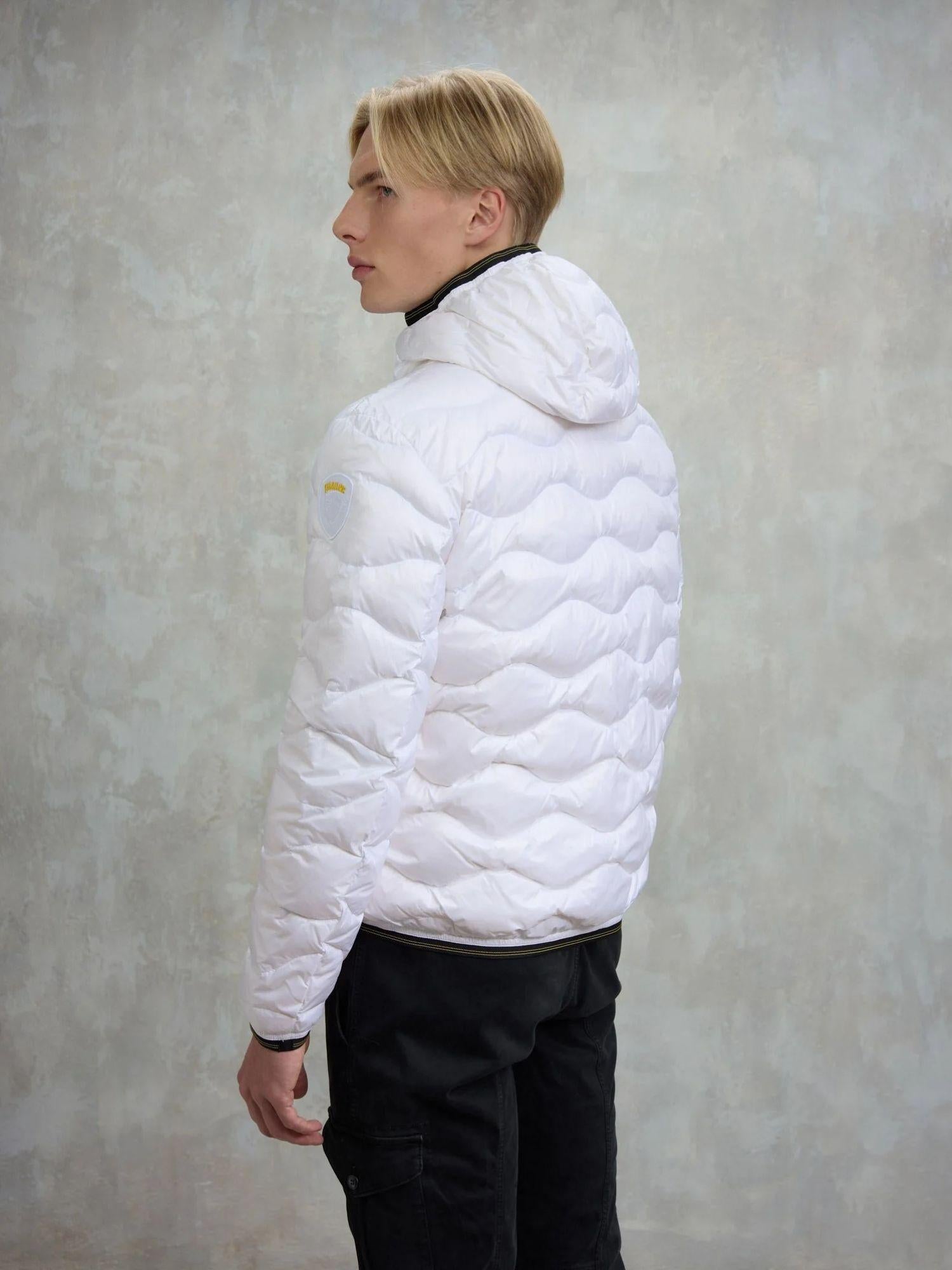 Blauer Piumino Uomo Wave Bianco BLUC03074 6355 100 BLAUER