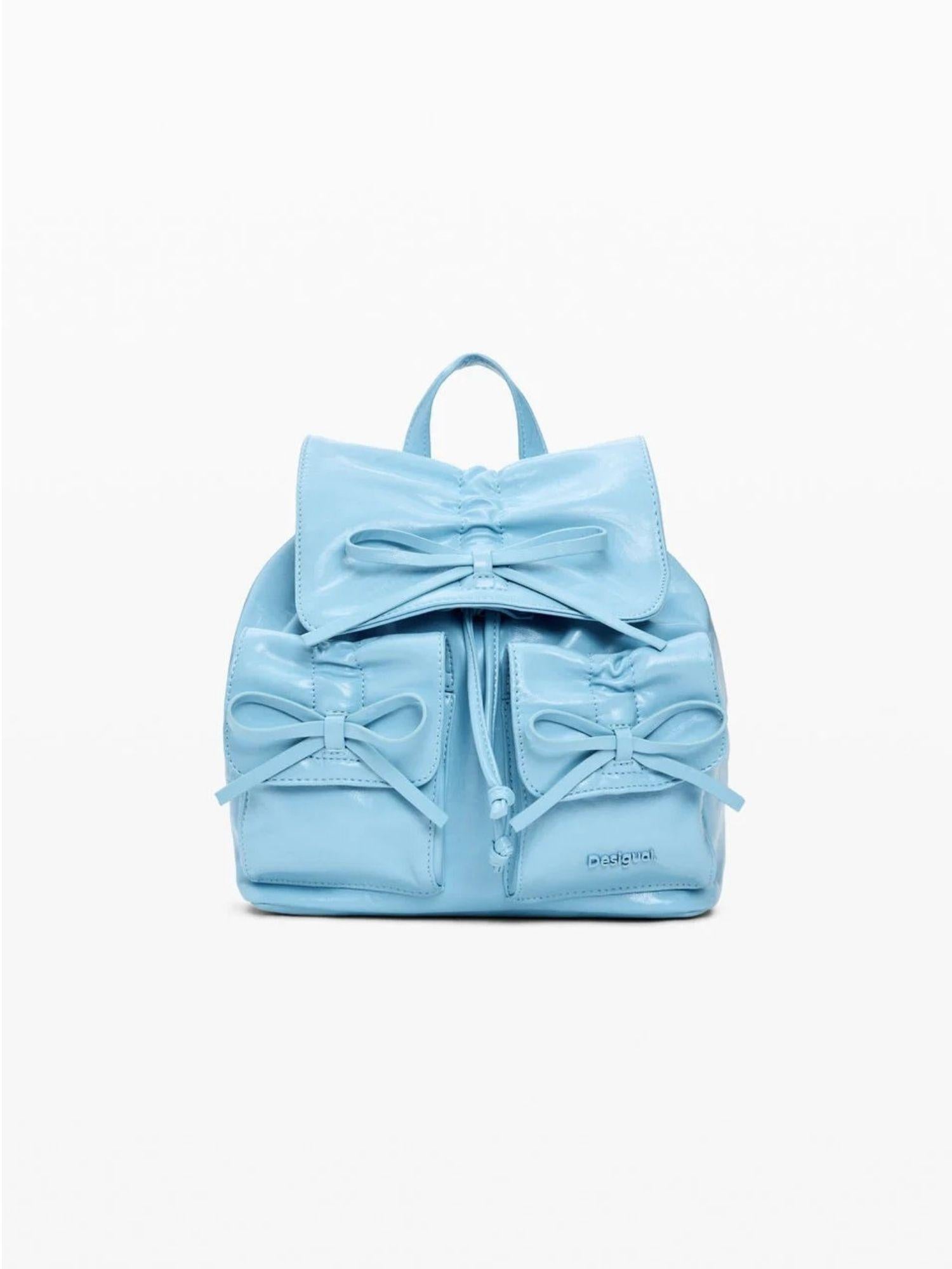 Desigual Zaino Donna Bag Rodio Prisa Shorty Sky Blu 26SAKP45 5048 DESIGUAL