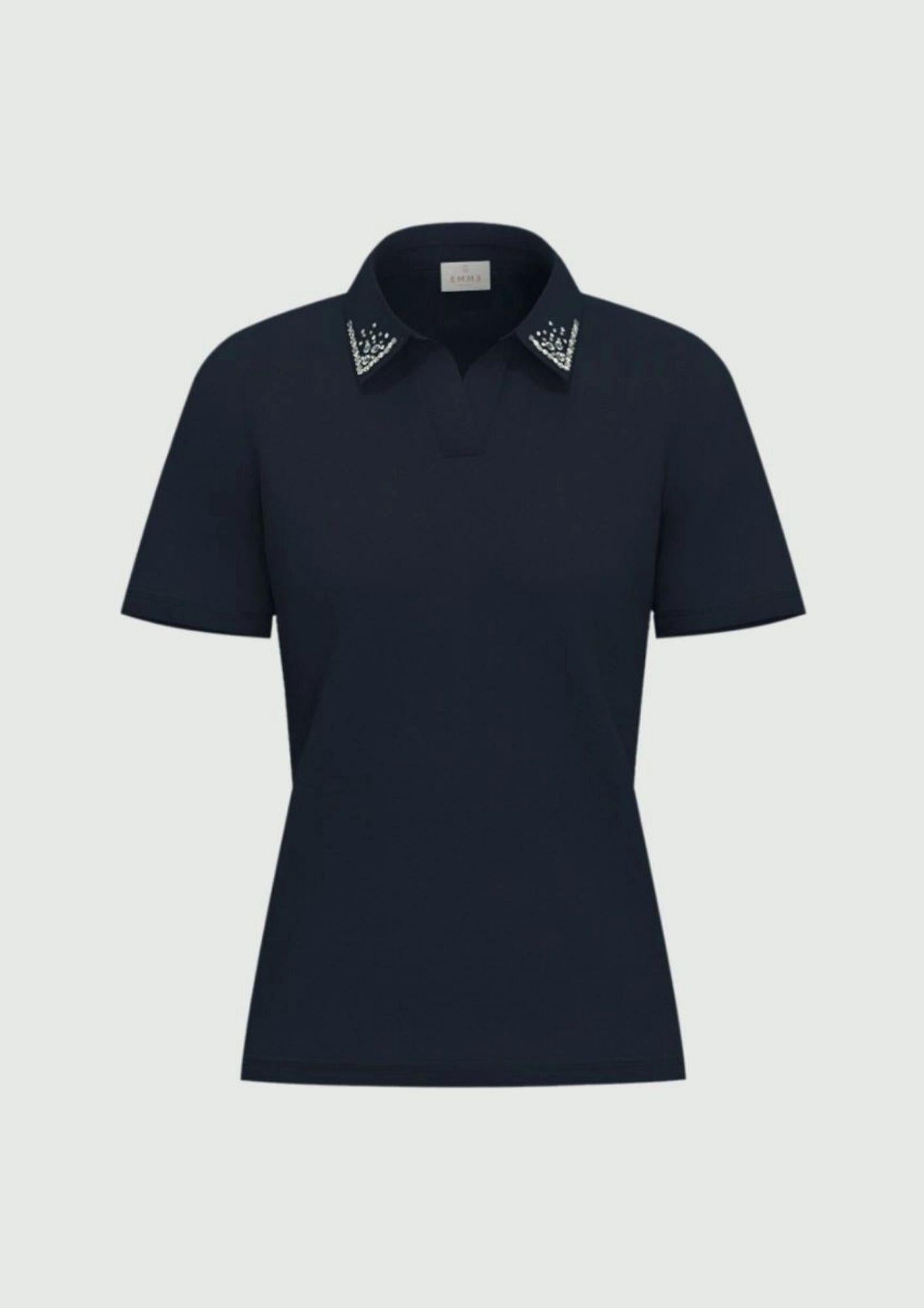 Emme Marella Polo Donna Emmonirica Blu 2615951011200 002 EMME MARELLA