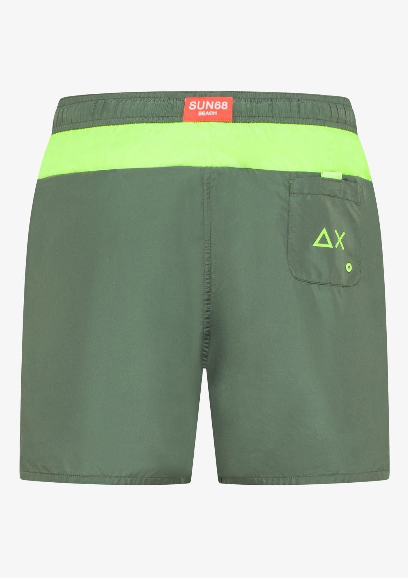 Sun68 Costume Uomo Verde Militare H35105 19 SUN68